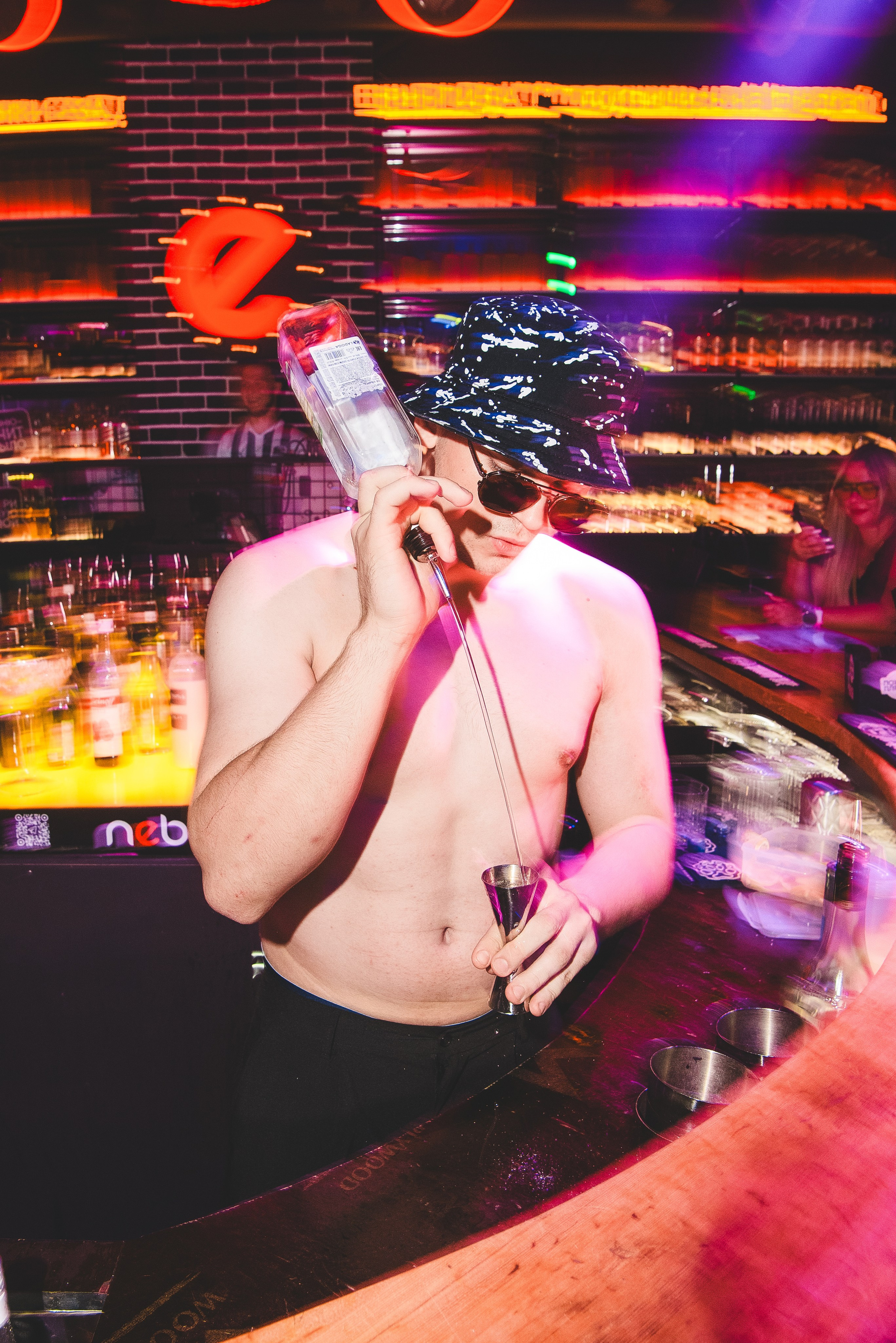 Шоу от барменов