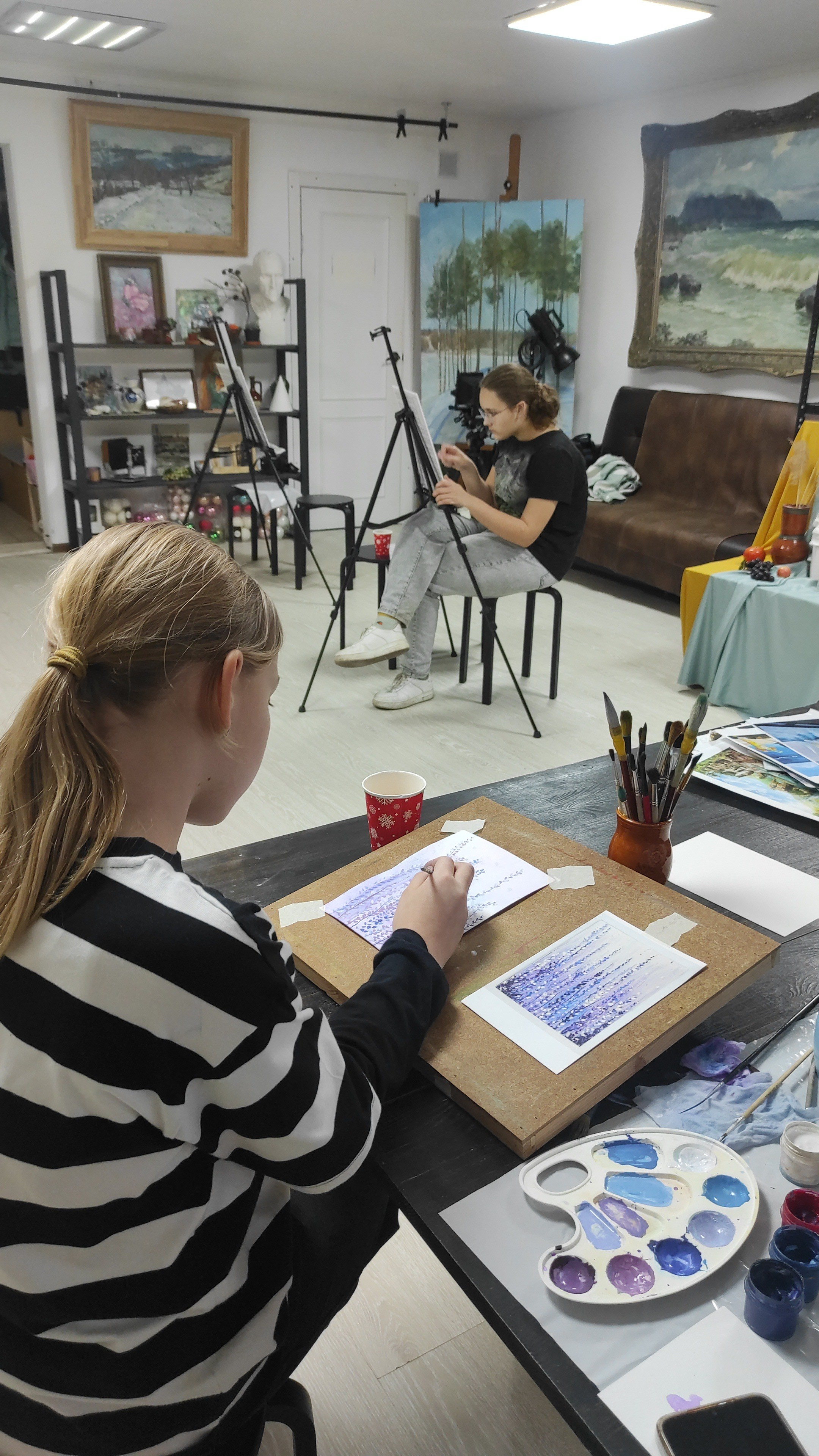 Подростки и дети постарше. Арт-вечеринки и мастер-классы в Москве для взрослых и детей