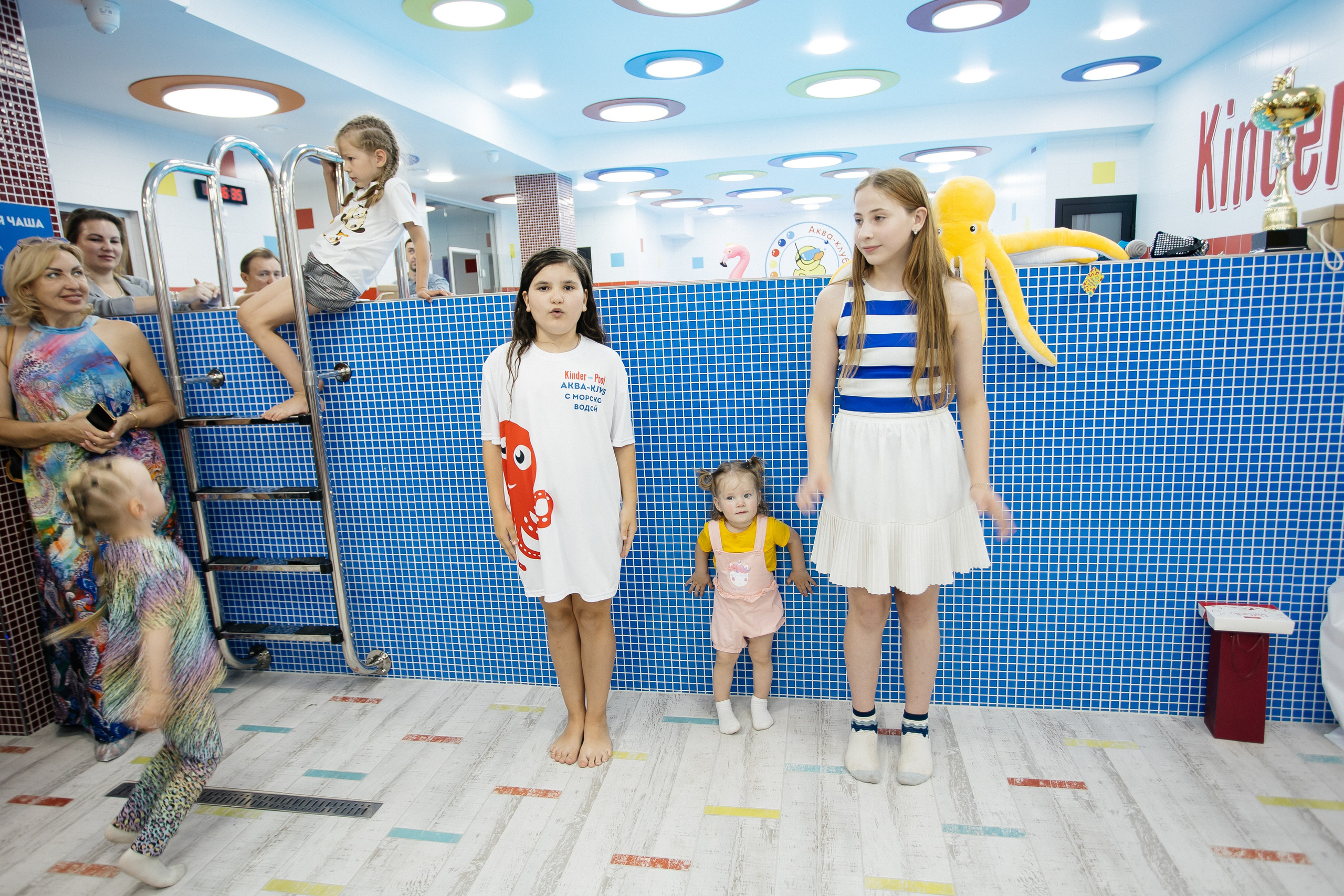 Открытие бассейна. Фотограф в Иркутске