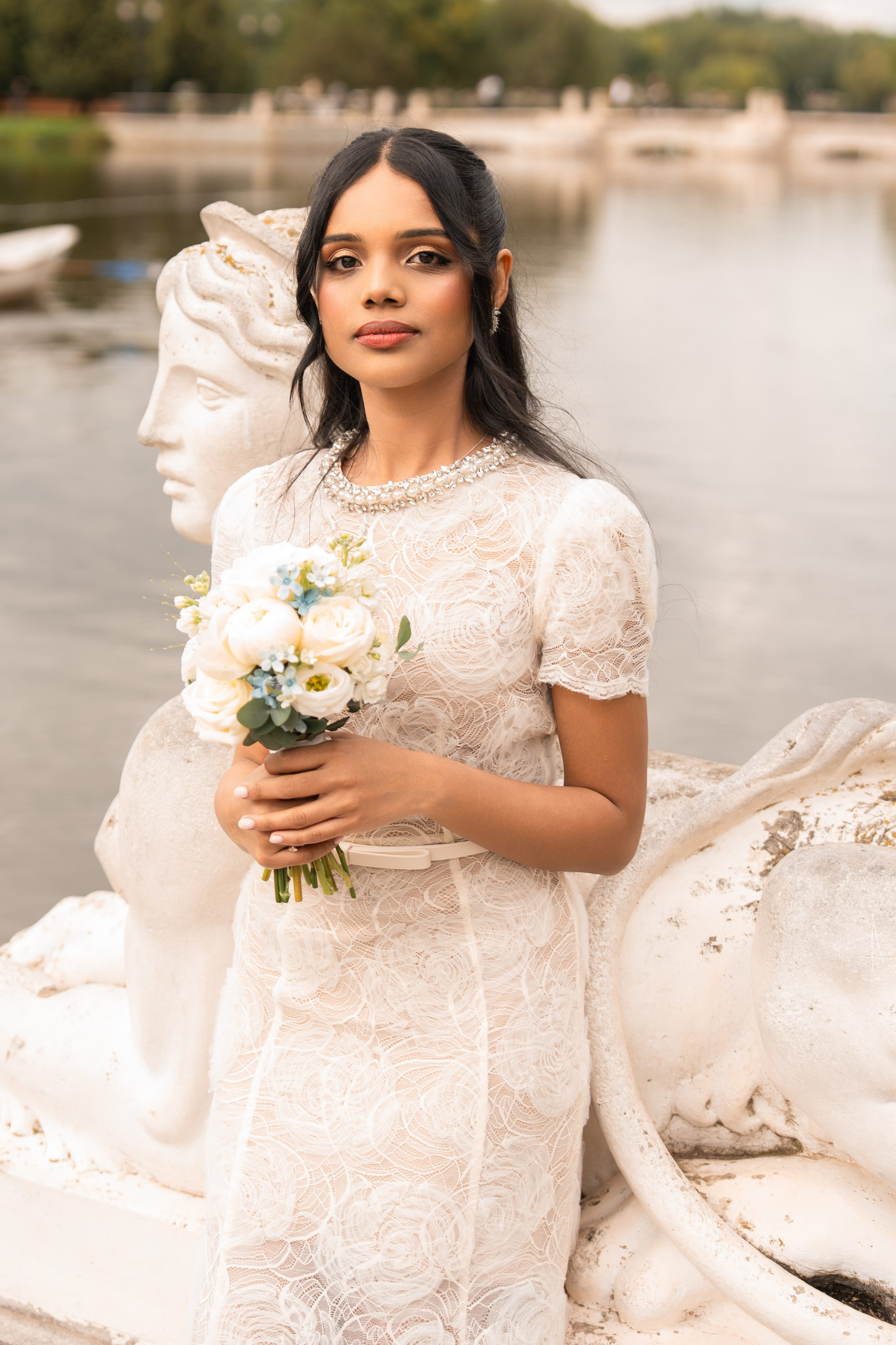 Максим и Харша, Царицыно. Свадебный фотограф в Москве Анна Полушина