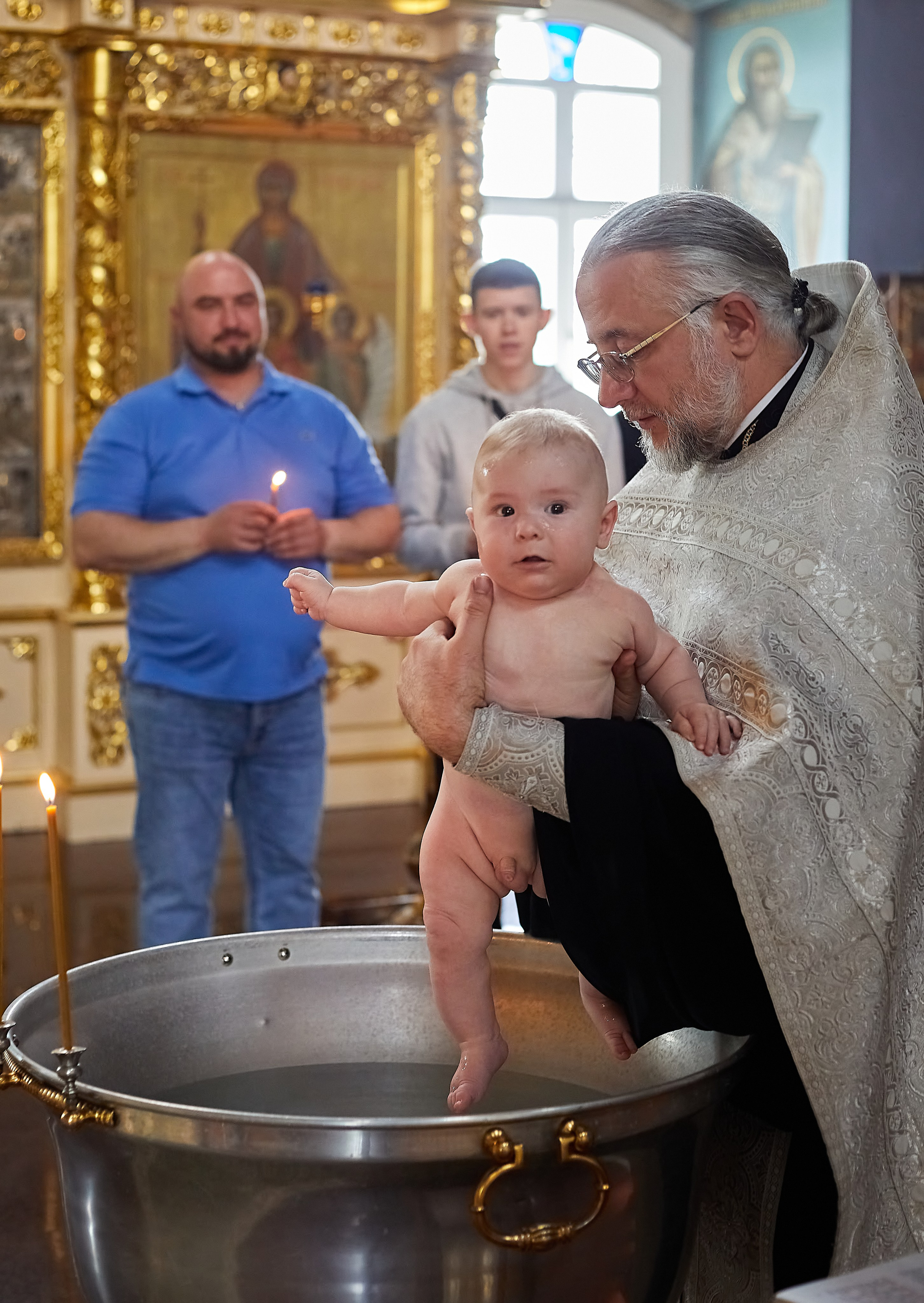 Крещение Ярослава. Семейный и детский фотограф в Ярославле Юлия Галашина
