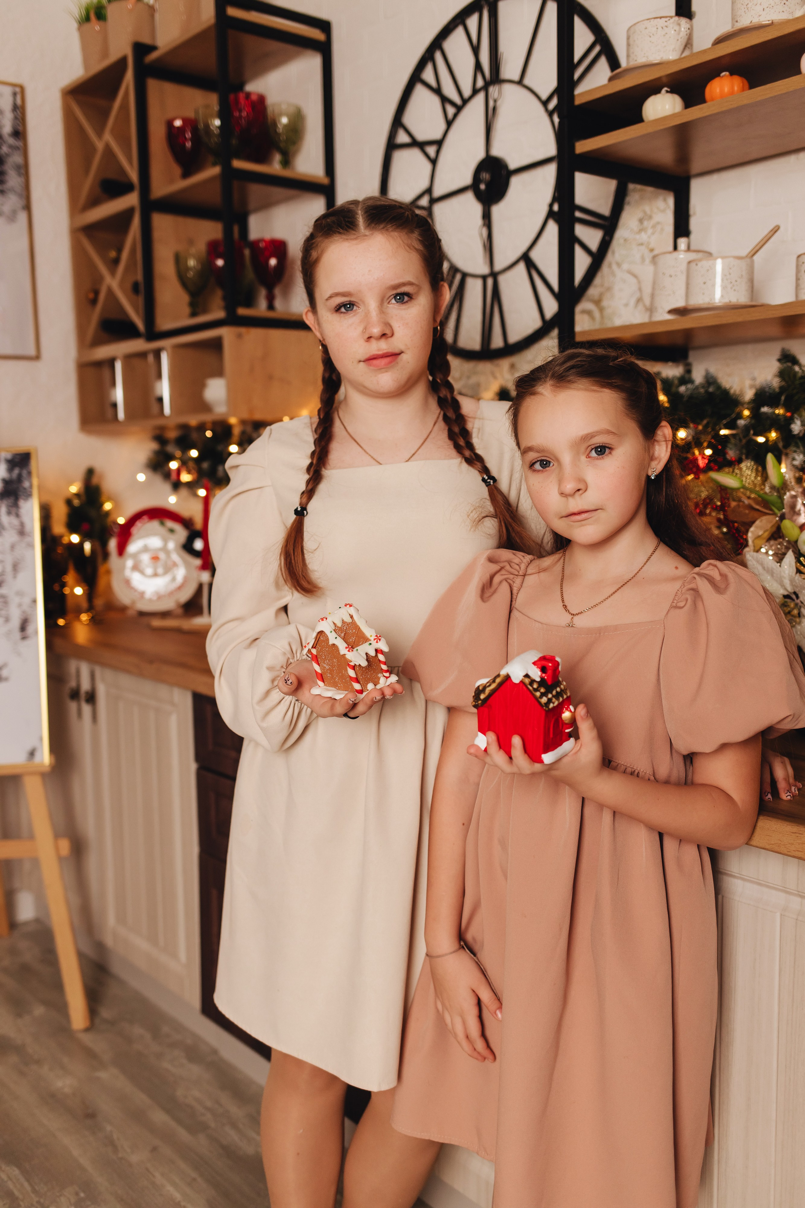 Семейная новогодняя фотосессия. Фотограф Елена Кириллова