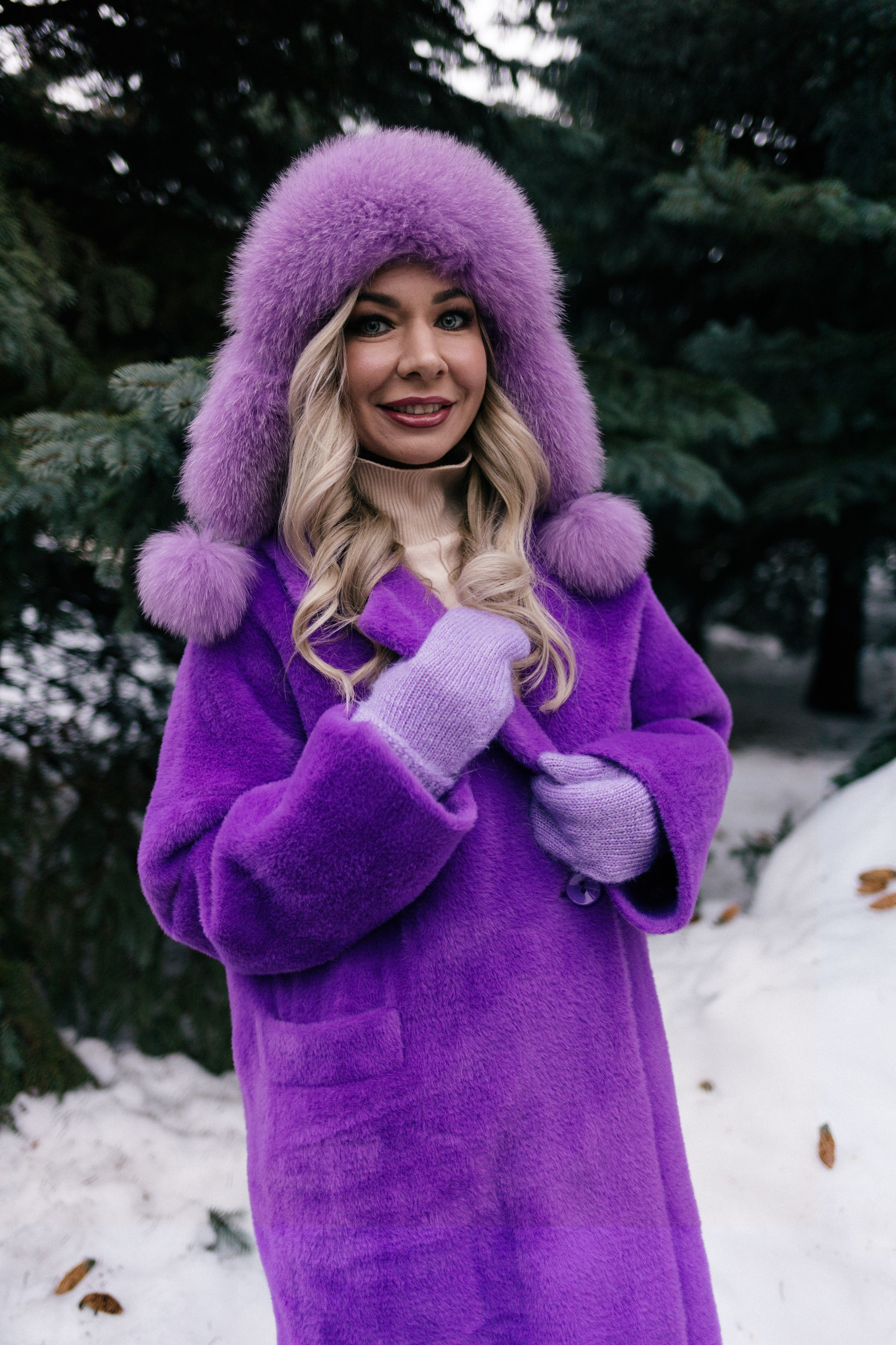 Зимняя сказка для Анны. Фотограф Елена Кириллова