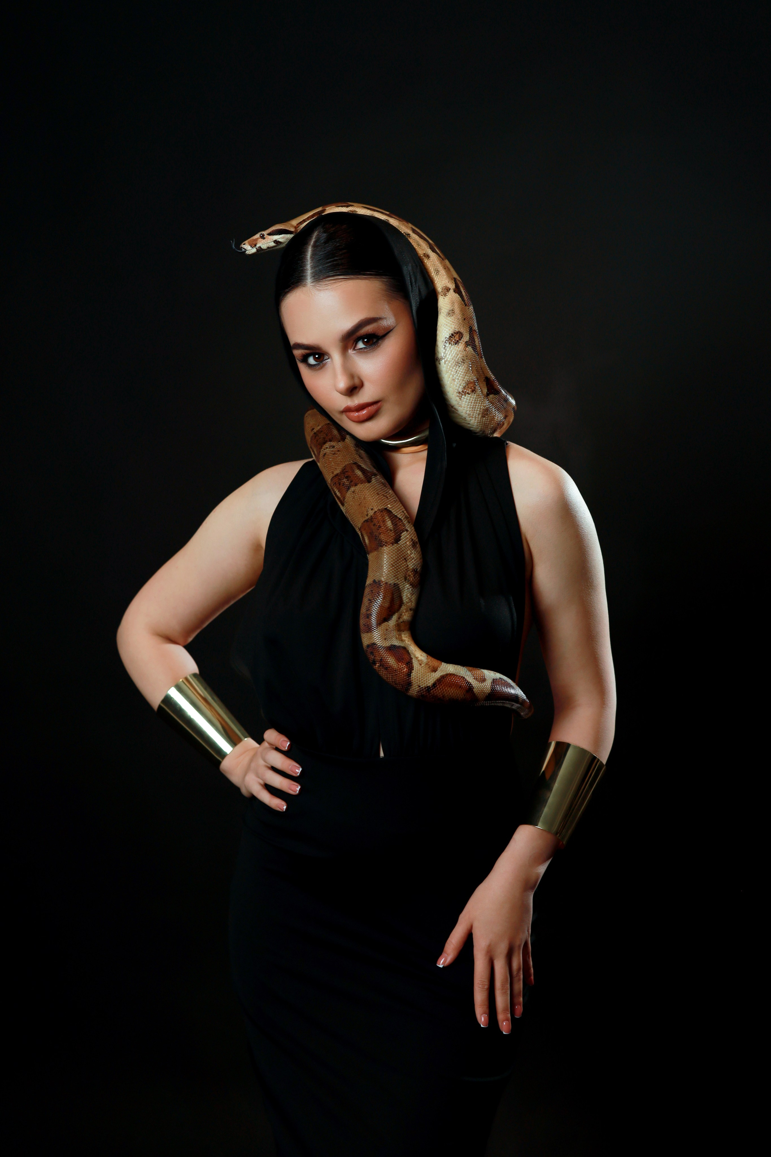 Съёмка со змеей. Фотограф в Воронеже Галина Фурсова