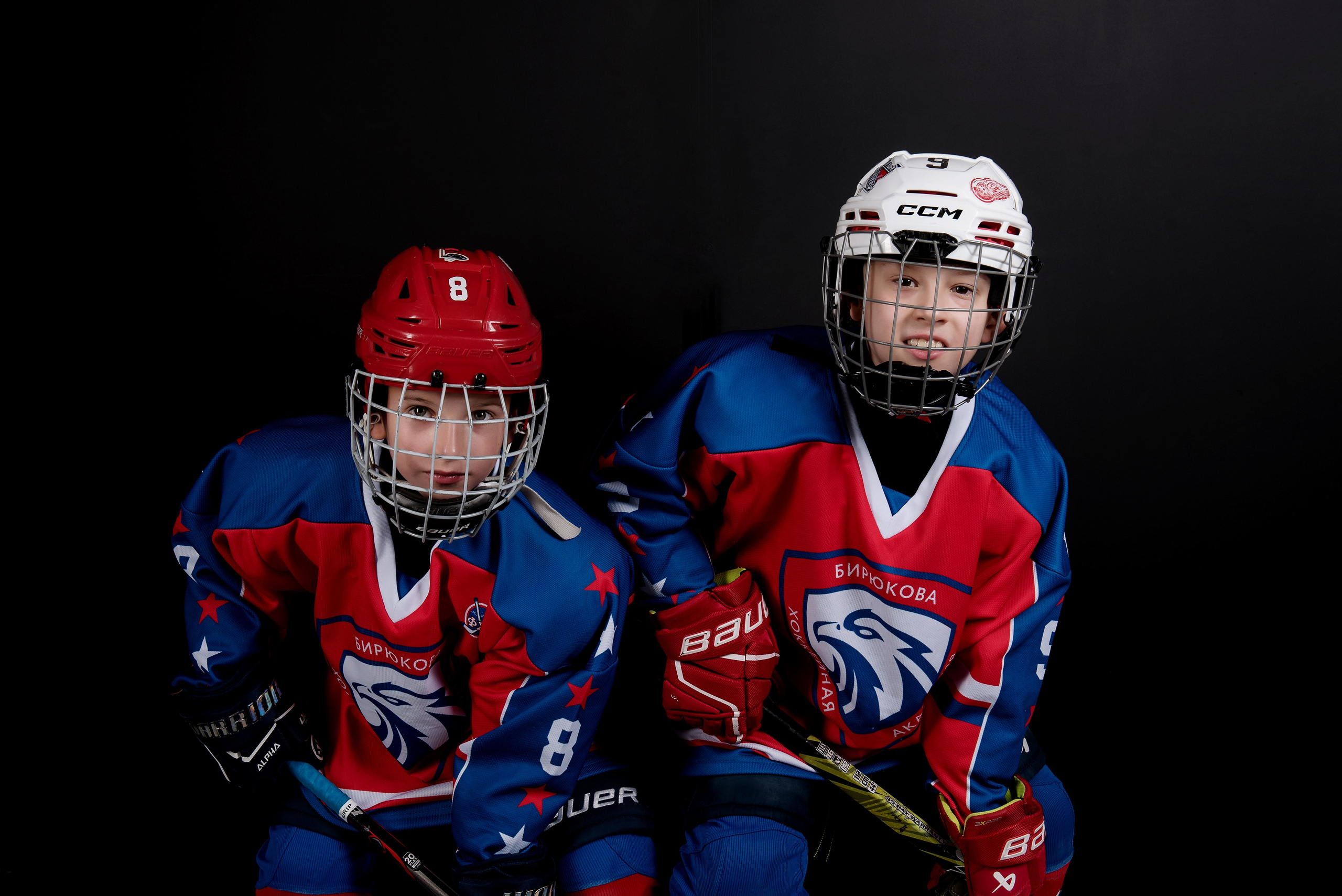 Хоккей — Гимнастика групповая съемка. Детский фотограф в Долгопрудном и Москве