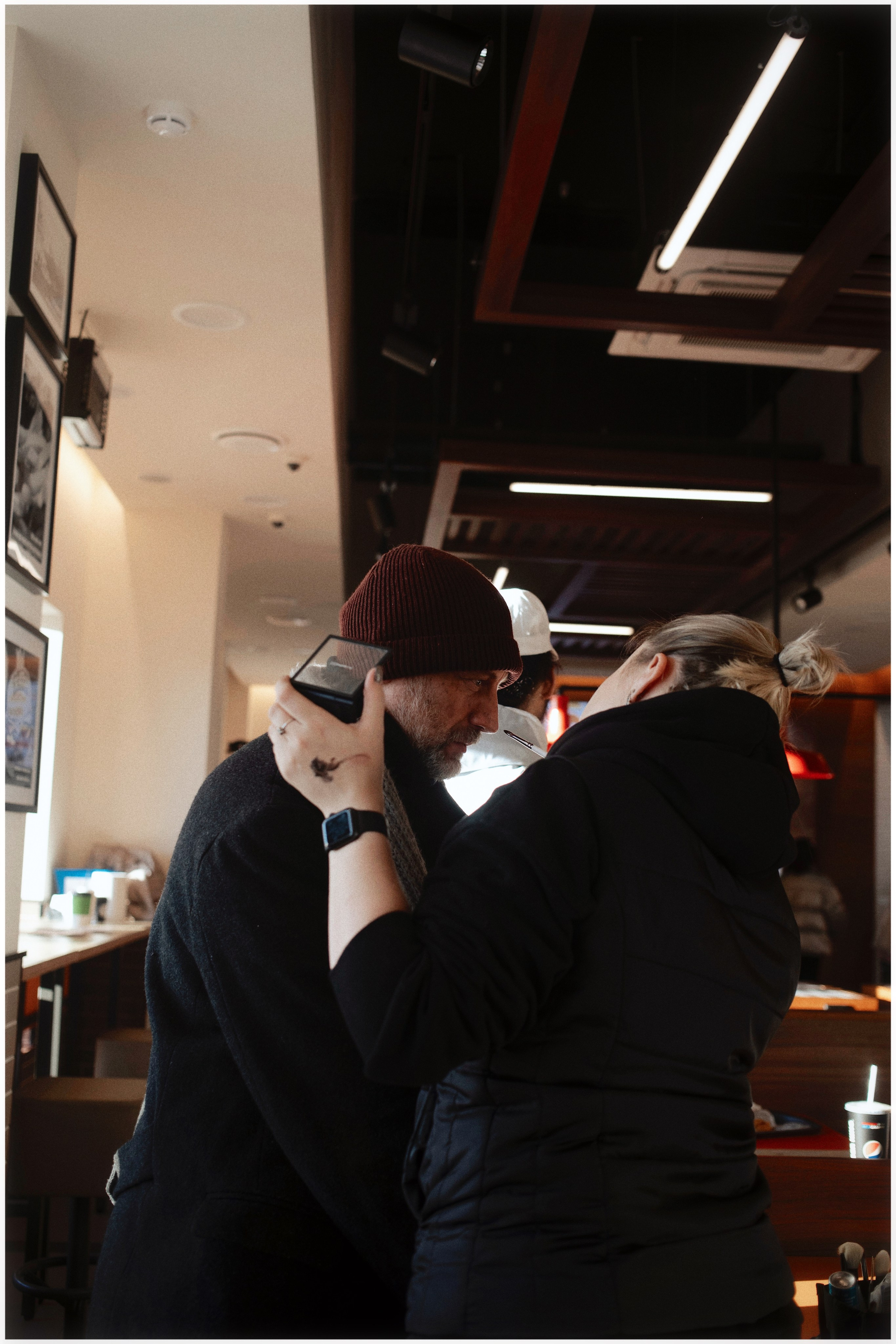 Behind the scenes. Portrait and backstage photographer Nina Crane