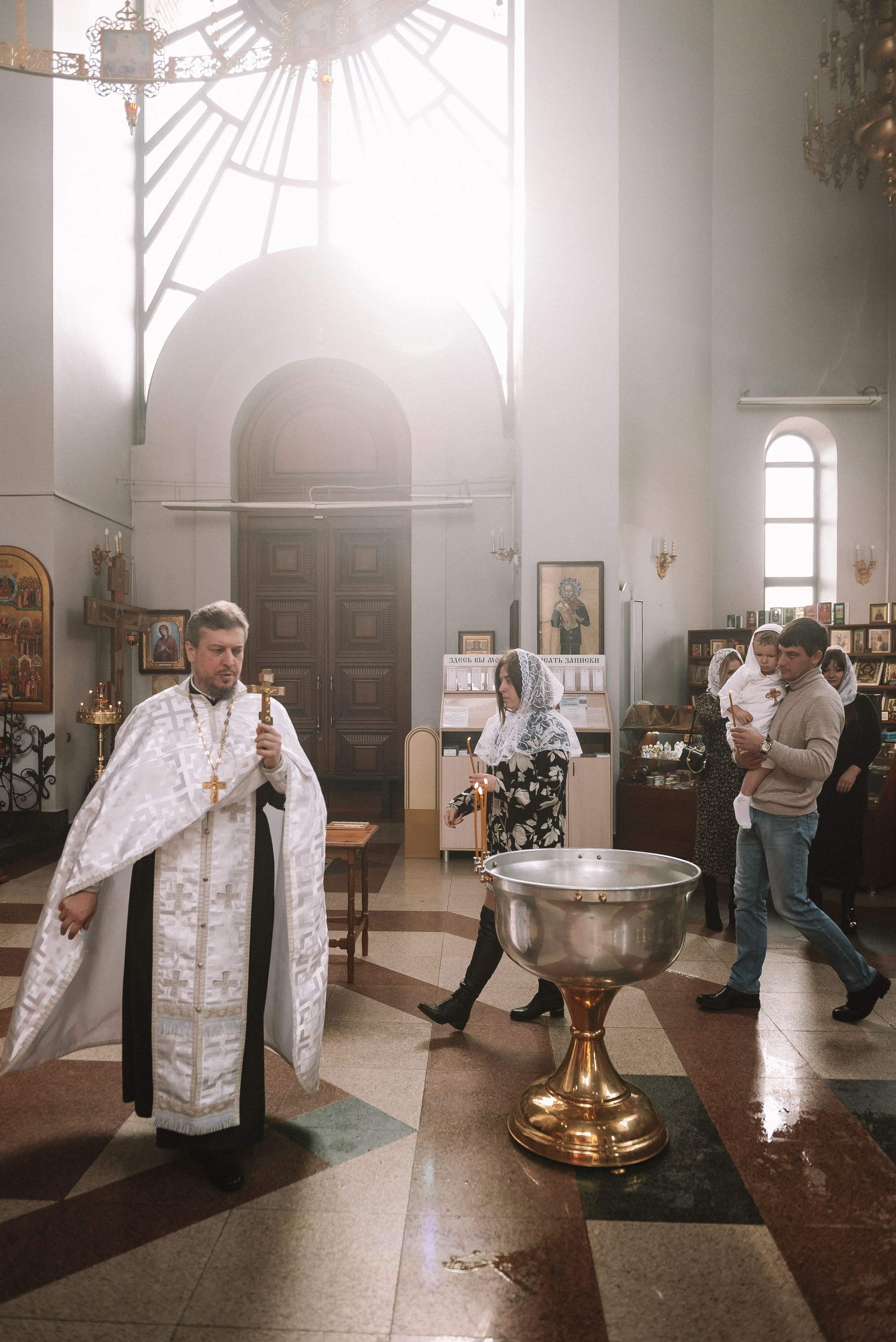 Крещение Михаила. Свадебный и семейный фотограф в Волгограде Олеся Лисицкая
