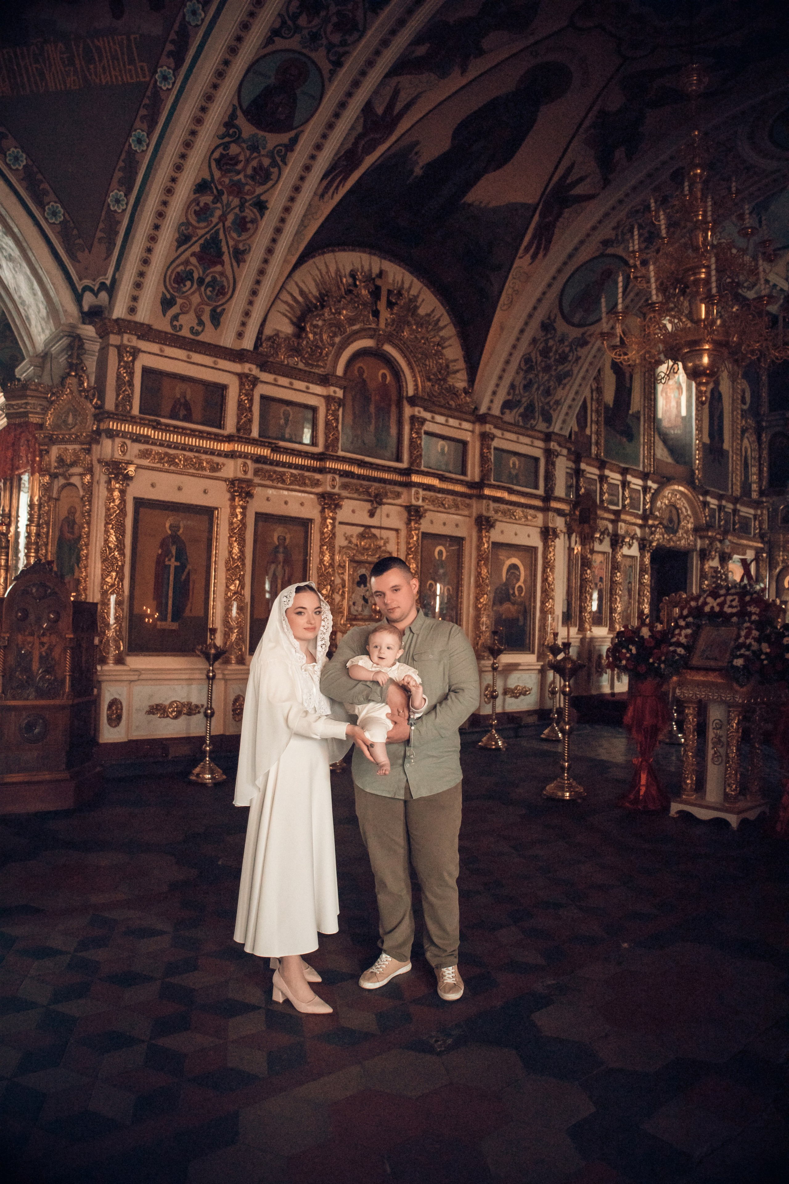 Таинство Крещения Ивана. Борисо-Глебский кафедральный собор. Семейный фотограф в Рязани и Рязанской области