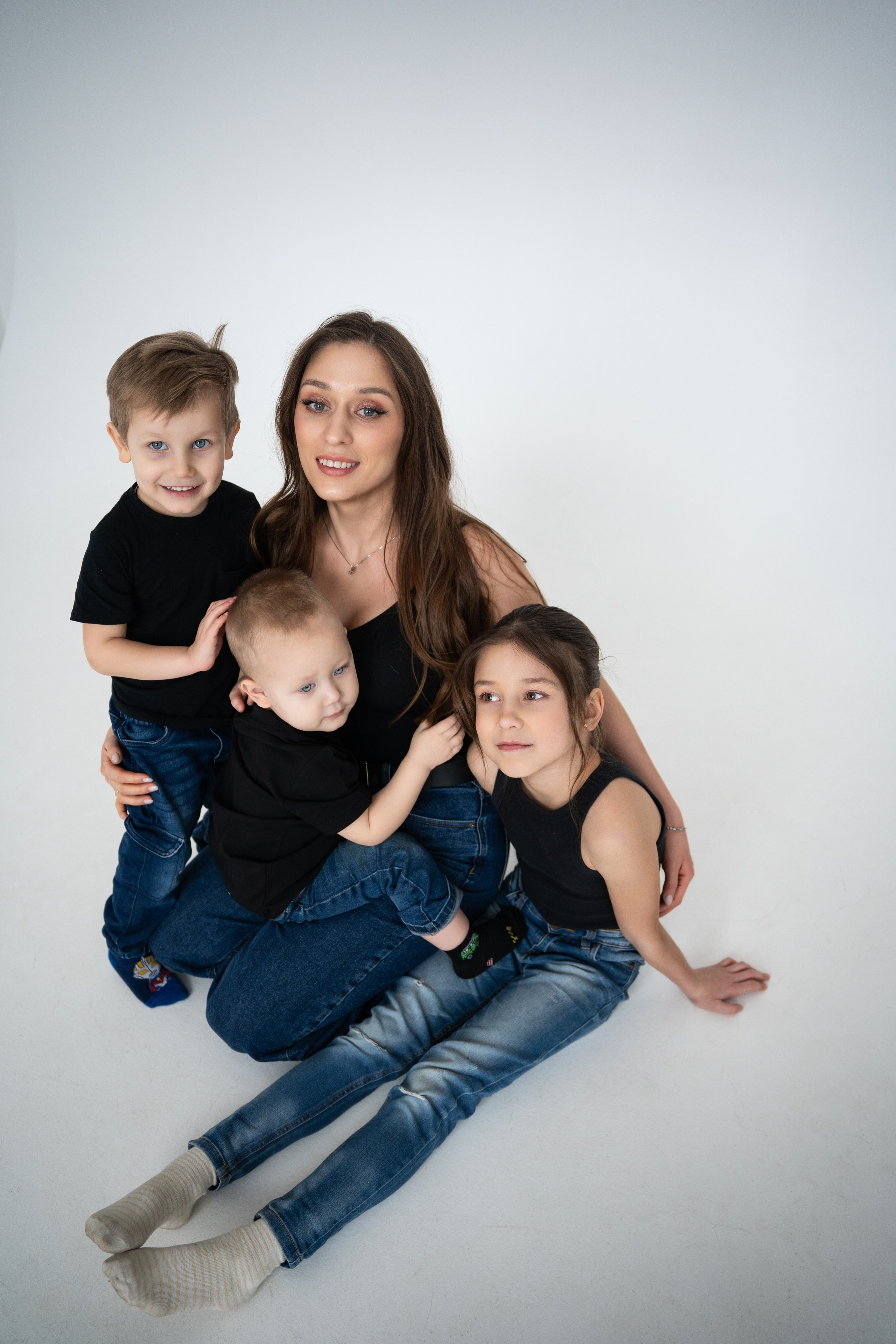 Семейная съемка в студии