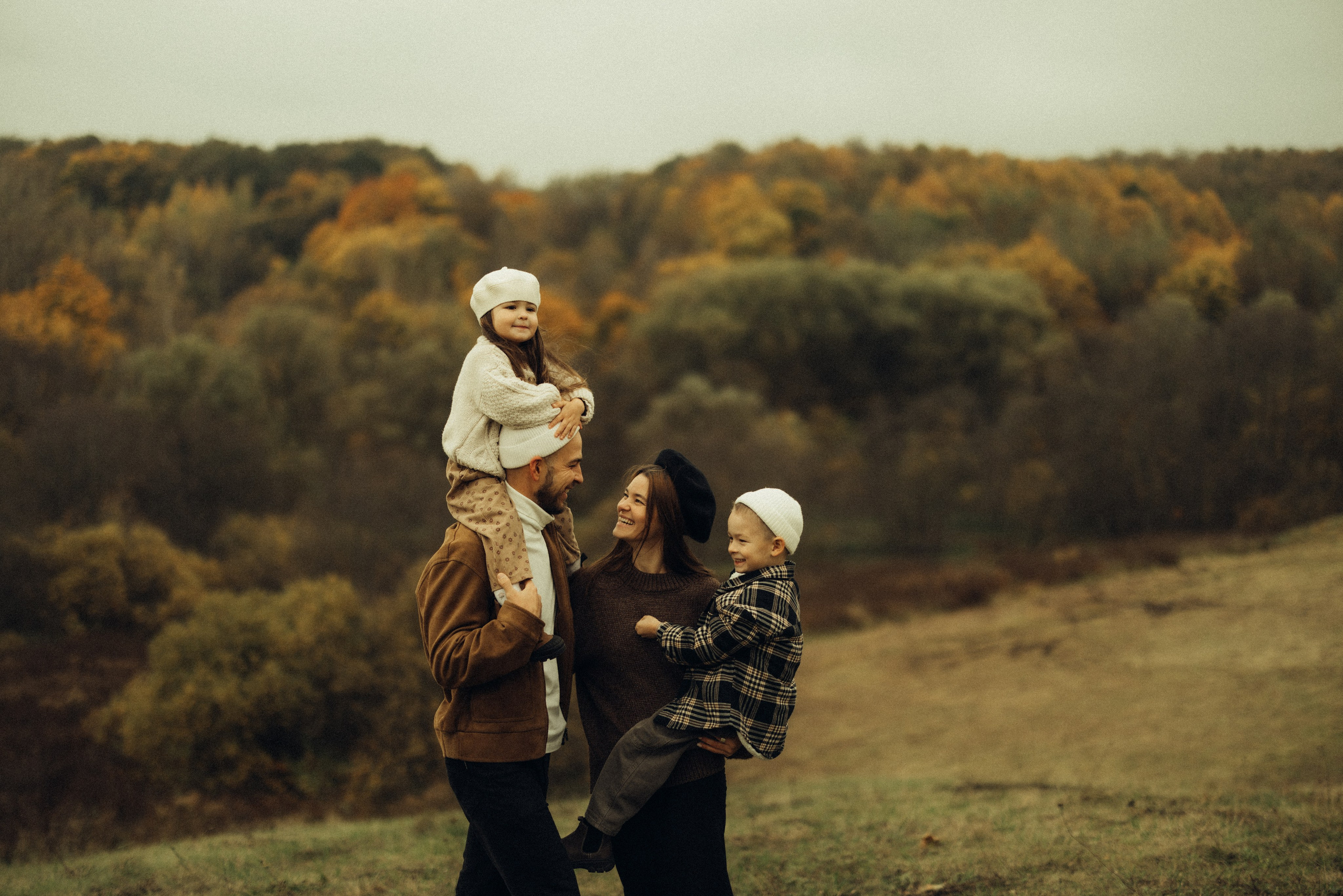 Света, Дима, Сара, Лев. Семейный фотограф Оля Гладченко
