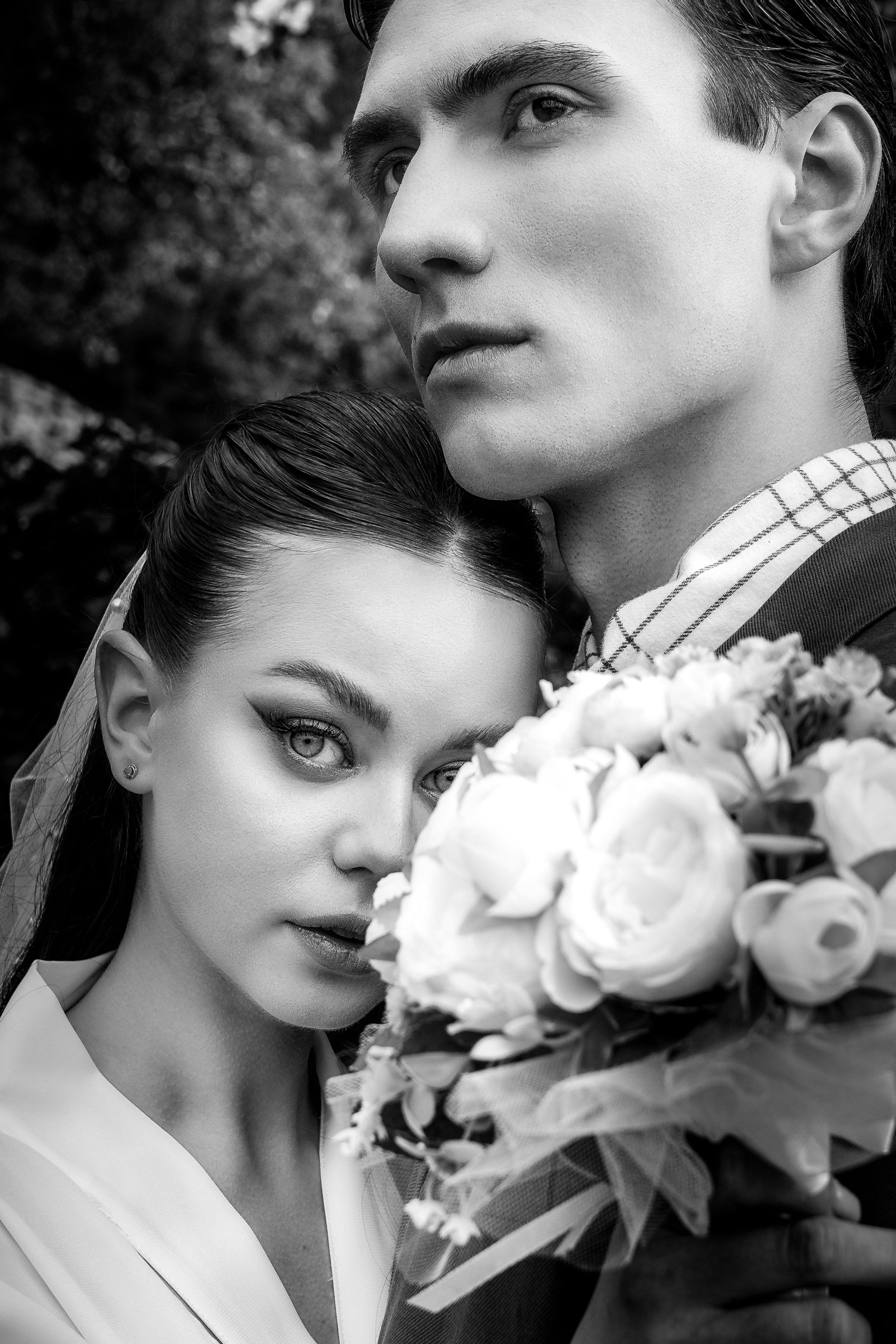 Свадьба под дождем «Марина-Марк». Свадебный/Портретный фотограф снимаю в Москве