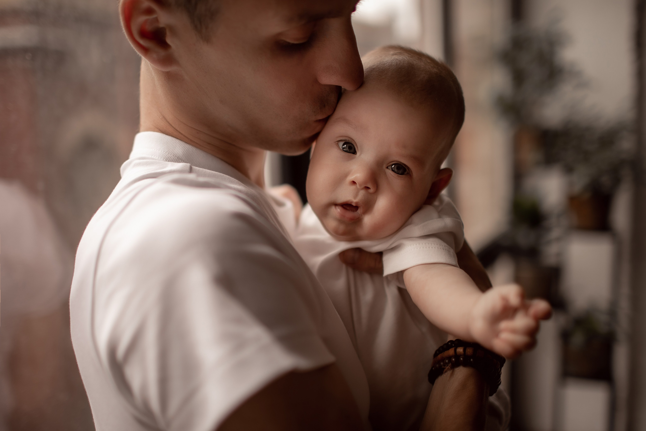 Валерия и Геннадий с крошкой. Семейный фотограф в Москве
