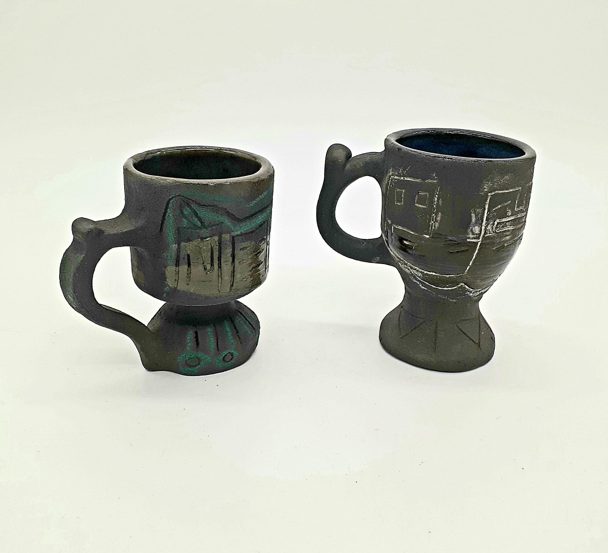 Наскальные рисунки. Керамика с историей. Елена Рогалёва