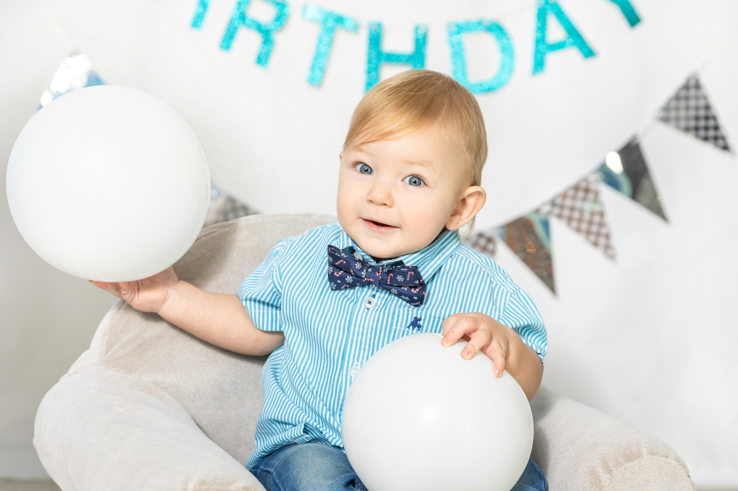 День рождения в голубом цвете. Детский семейный фотограф в г. Находка Ольга Коваленко, фотостудия Memories
