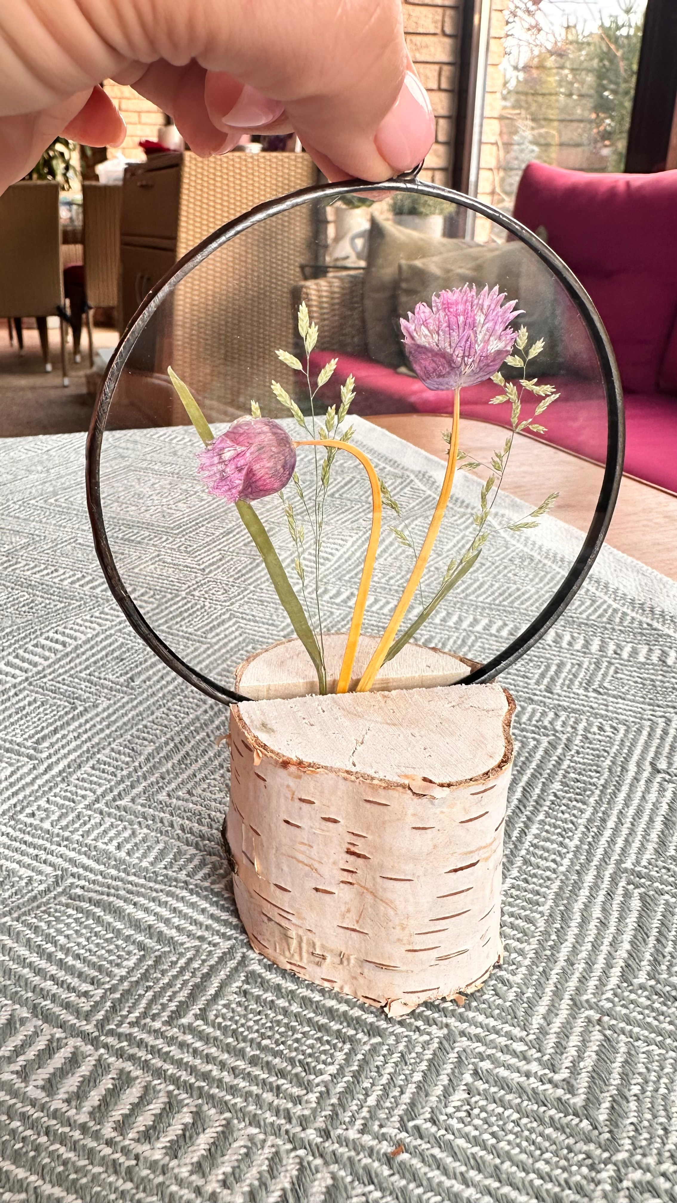 Витражи в наличии. Оформляю пространства. Витражи с сухоцветами в технике Тиффани