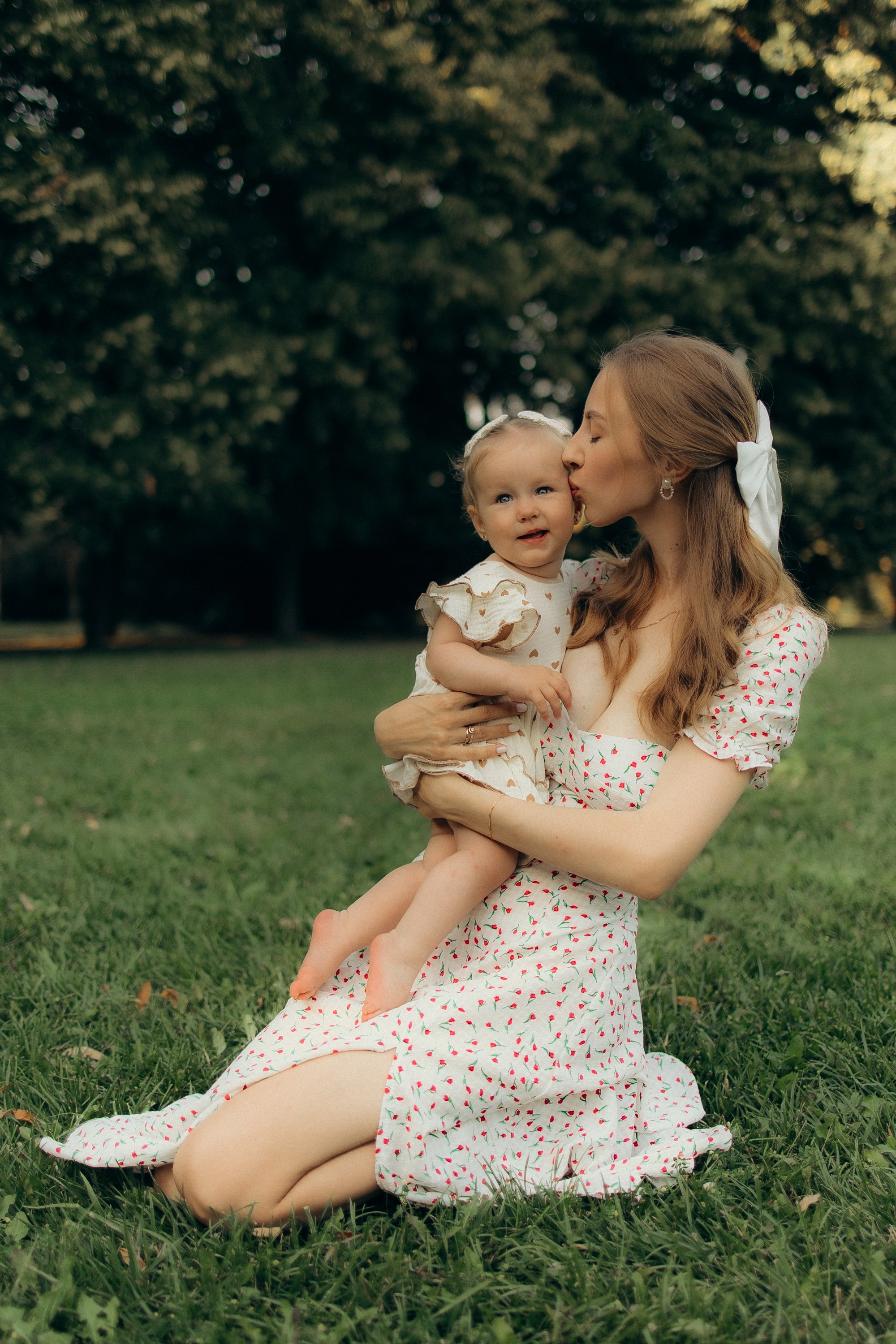 Игорь, Мария и Анютка — дендрарий. Семейный фотограф в Краснодаре Храмова Анна