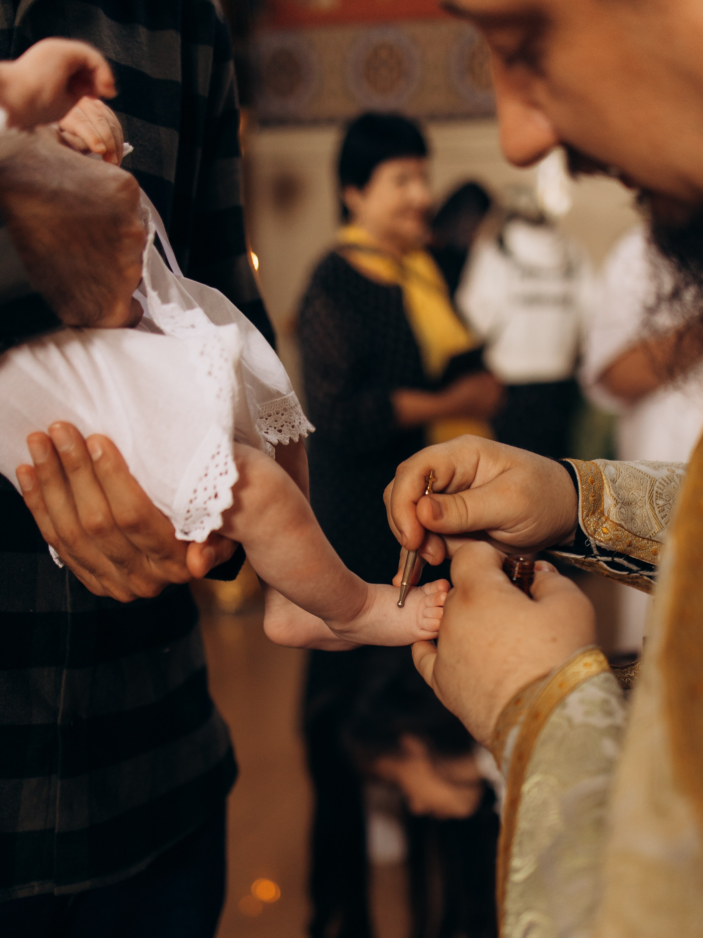 Крещение Николая и Александра. Семейный фотограф в Краснодаре Храмова Анна