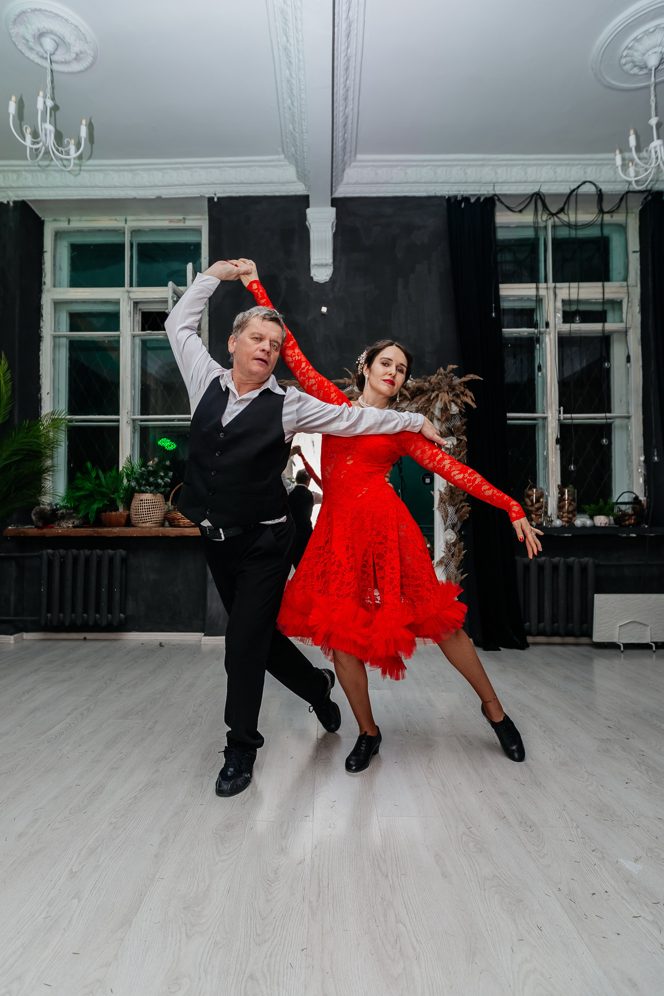 Новогодняя танцевальная хастл-вечеринка в стиле Гетсби. Фотограф Краснодар Марго Хелбен