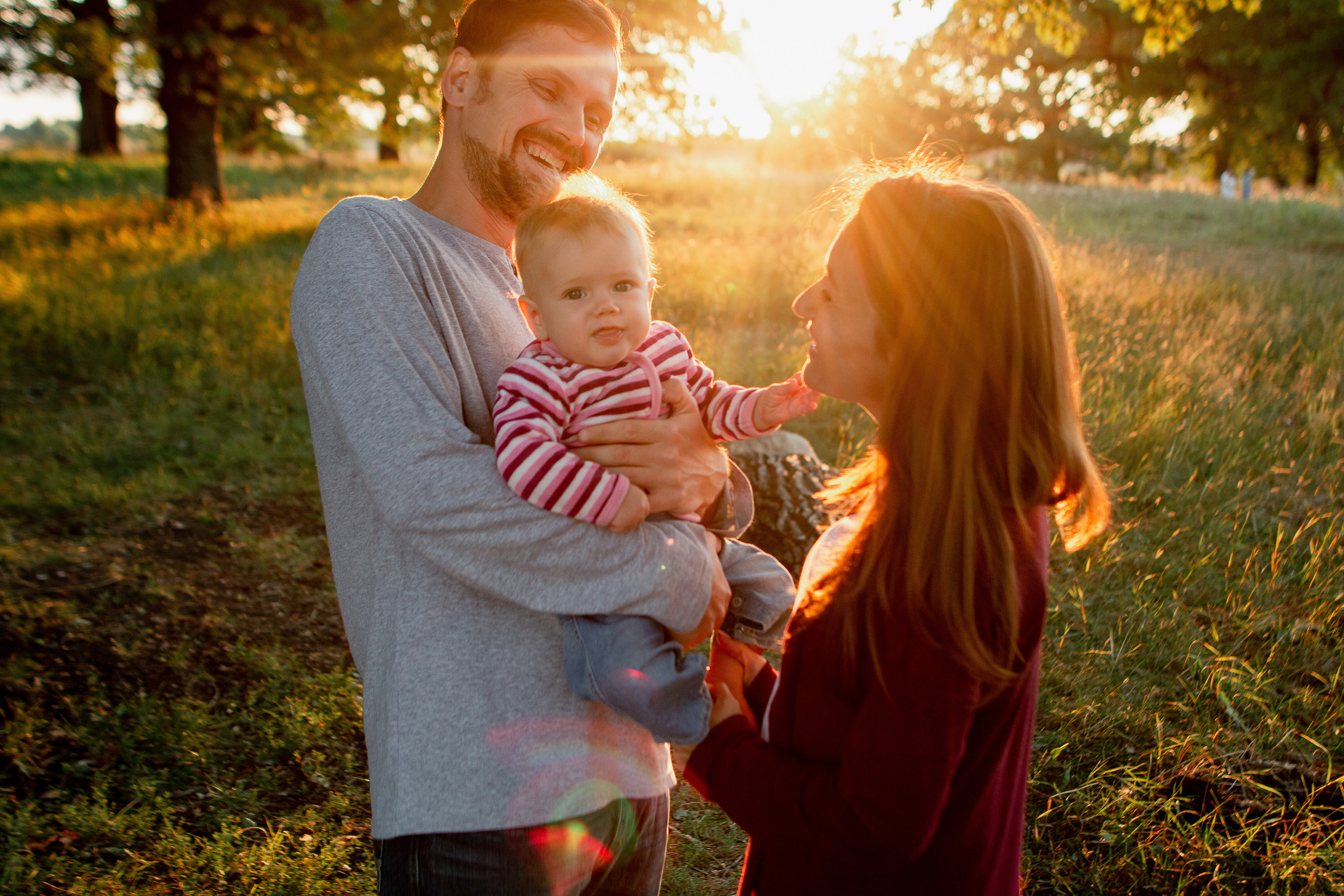 Коленки в Дубках. Семейный фотограф в Рязани Харламова Влада