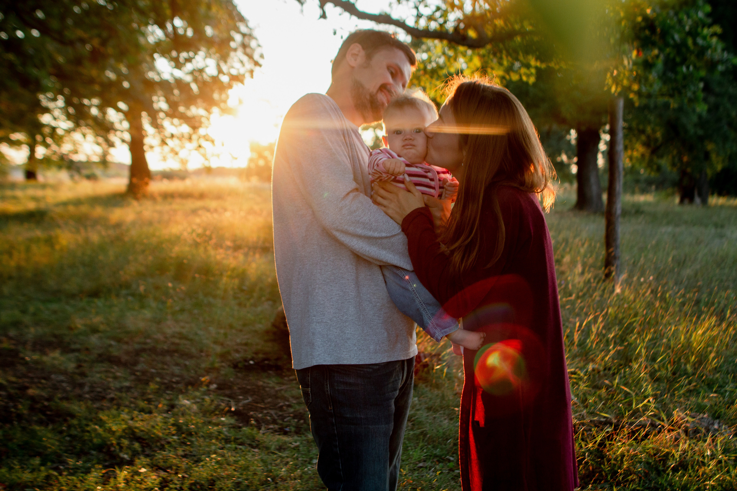 Коленки в Дубках. Семейный фотограф в Рязани Харламова Влада