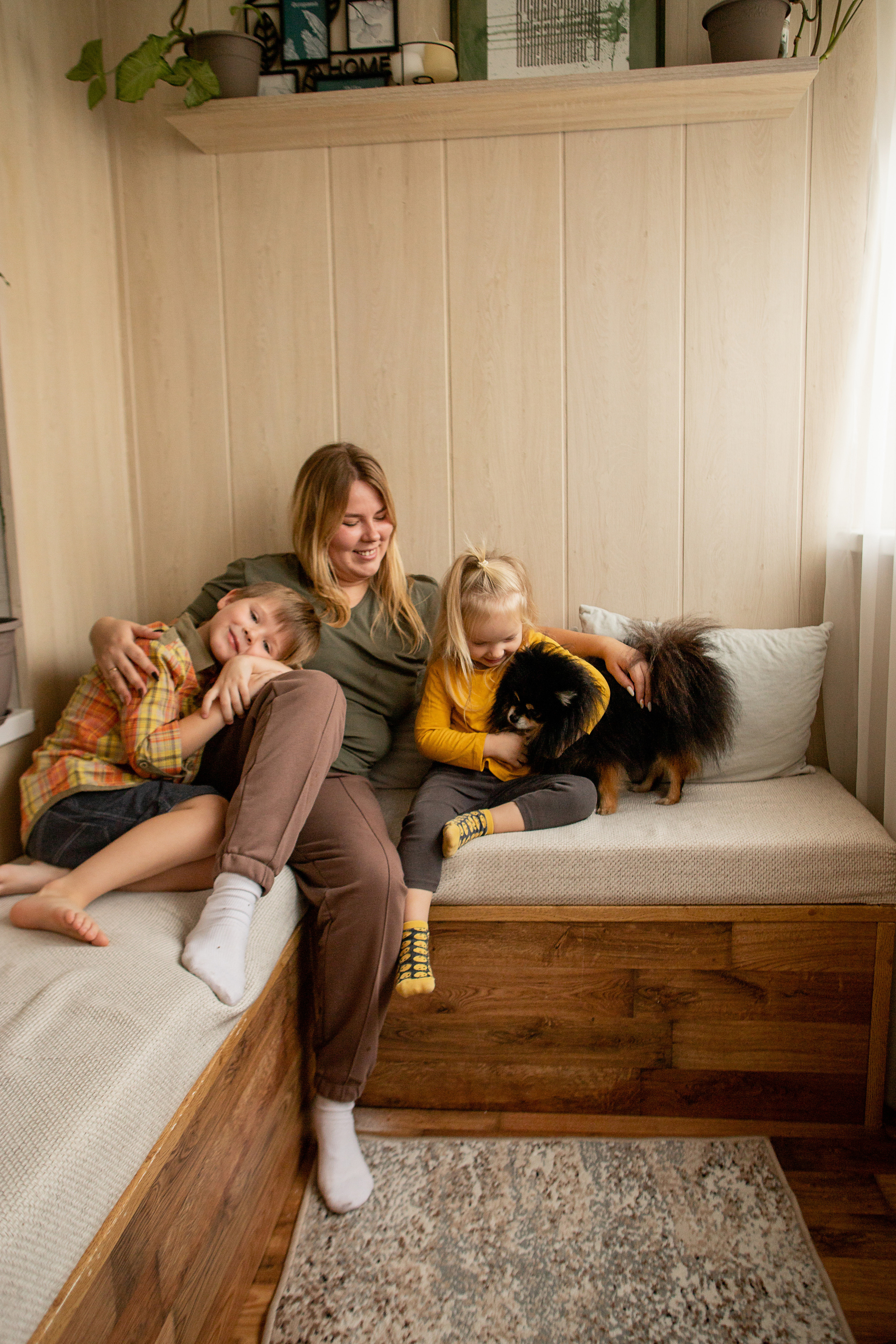 Анастасия, Ваня и Алёна. Семейный фотограф в Рязани Харламова Влада