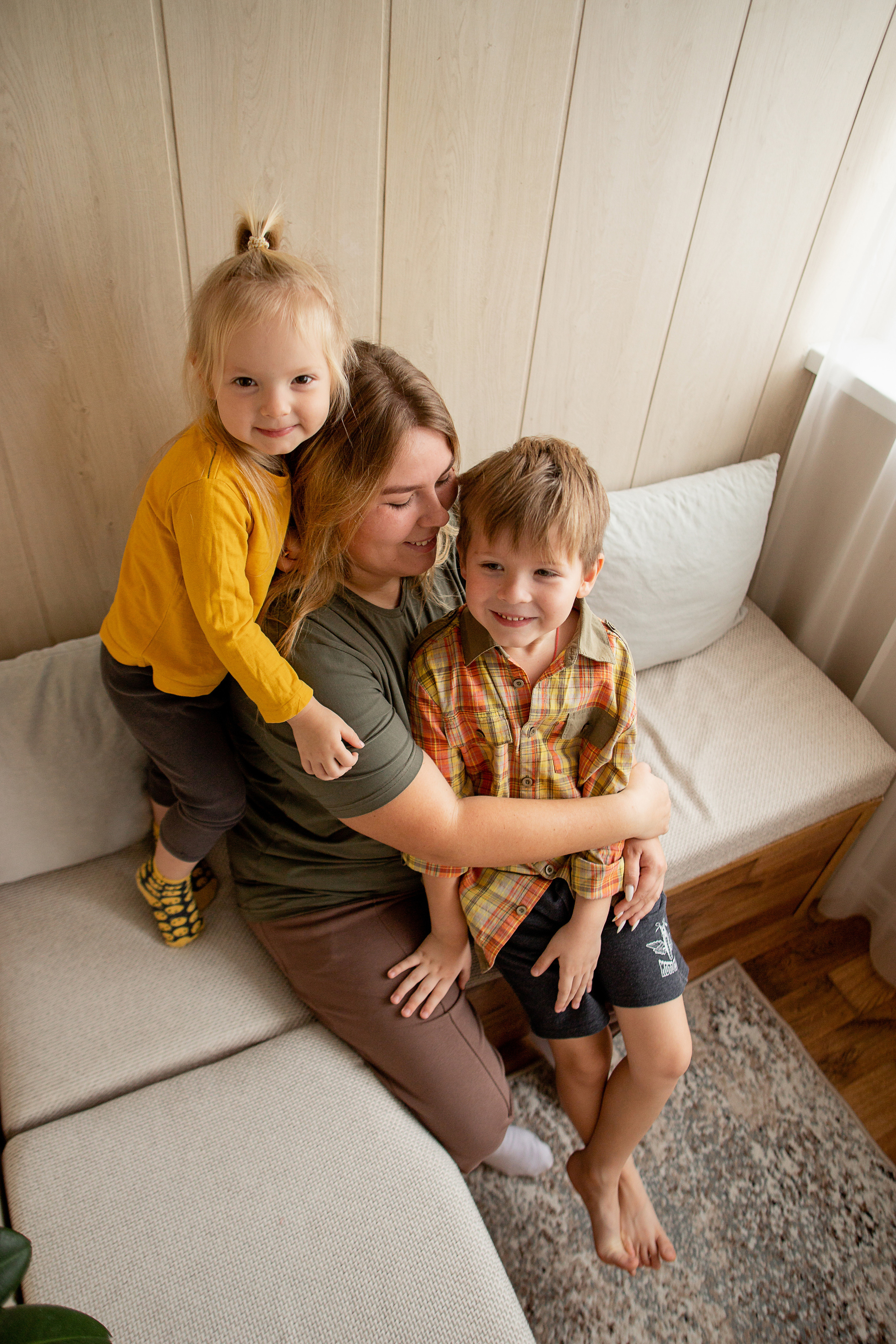 Анастасия, Ваня и Алёна. Семейный фотограф в Рязани Харламова Влада