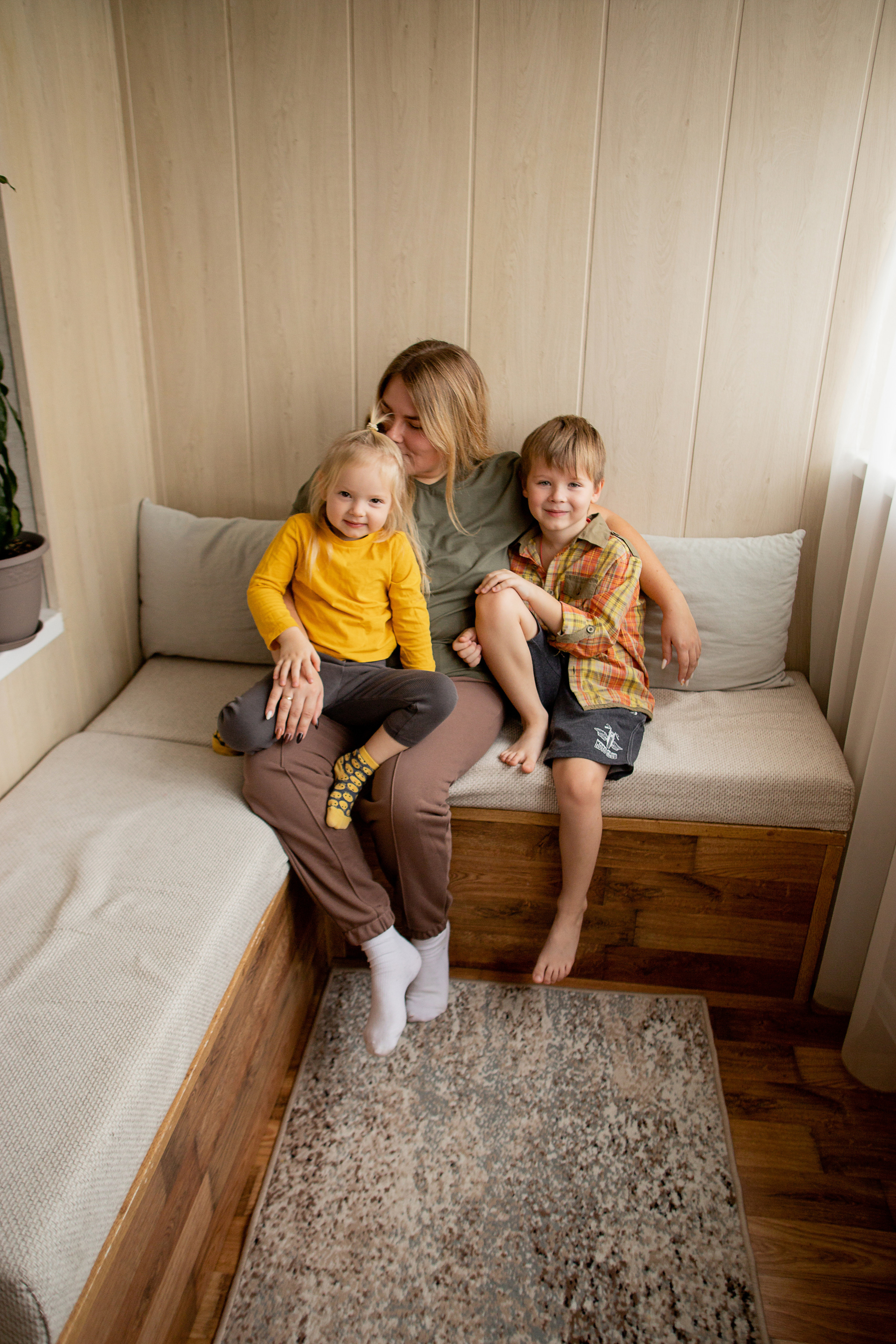 Анастасия, Ваня и Алёна. Семейный фотограф в Рязани Харламова Влада