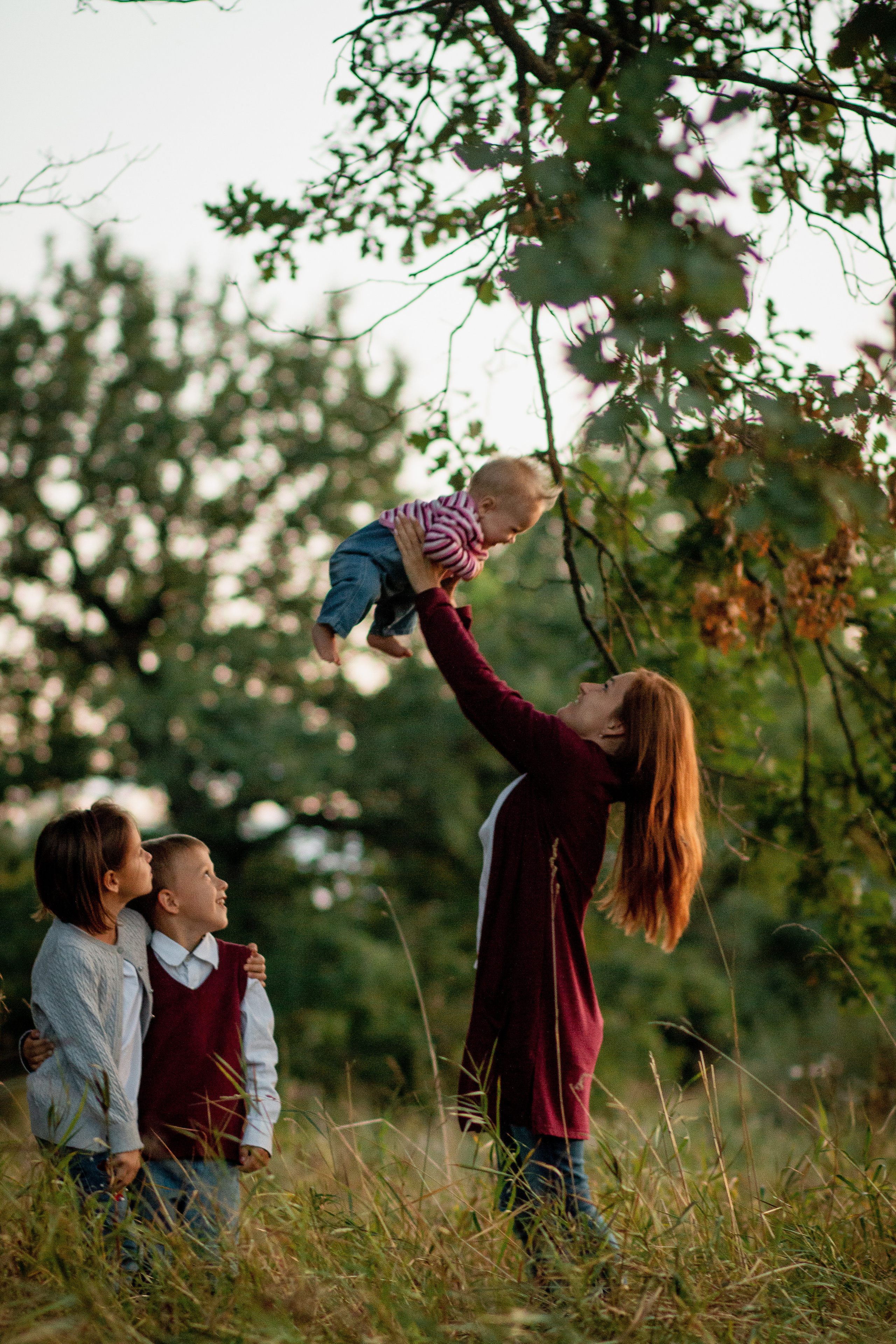 Коленки в Дубках. Семейный фотограф в Рязани Харламова Влада
