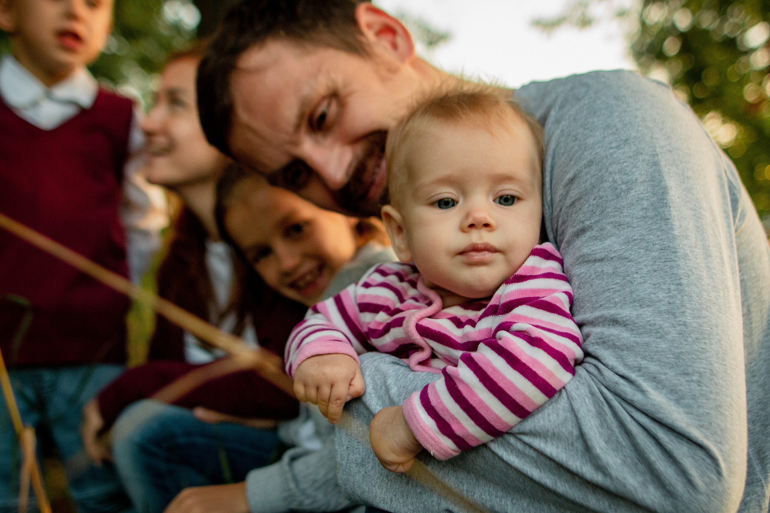 Коленки в Дубках. Семейный фотограф в Рязани Харламова Влада