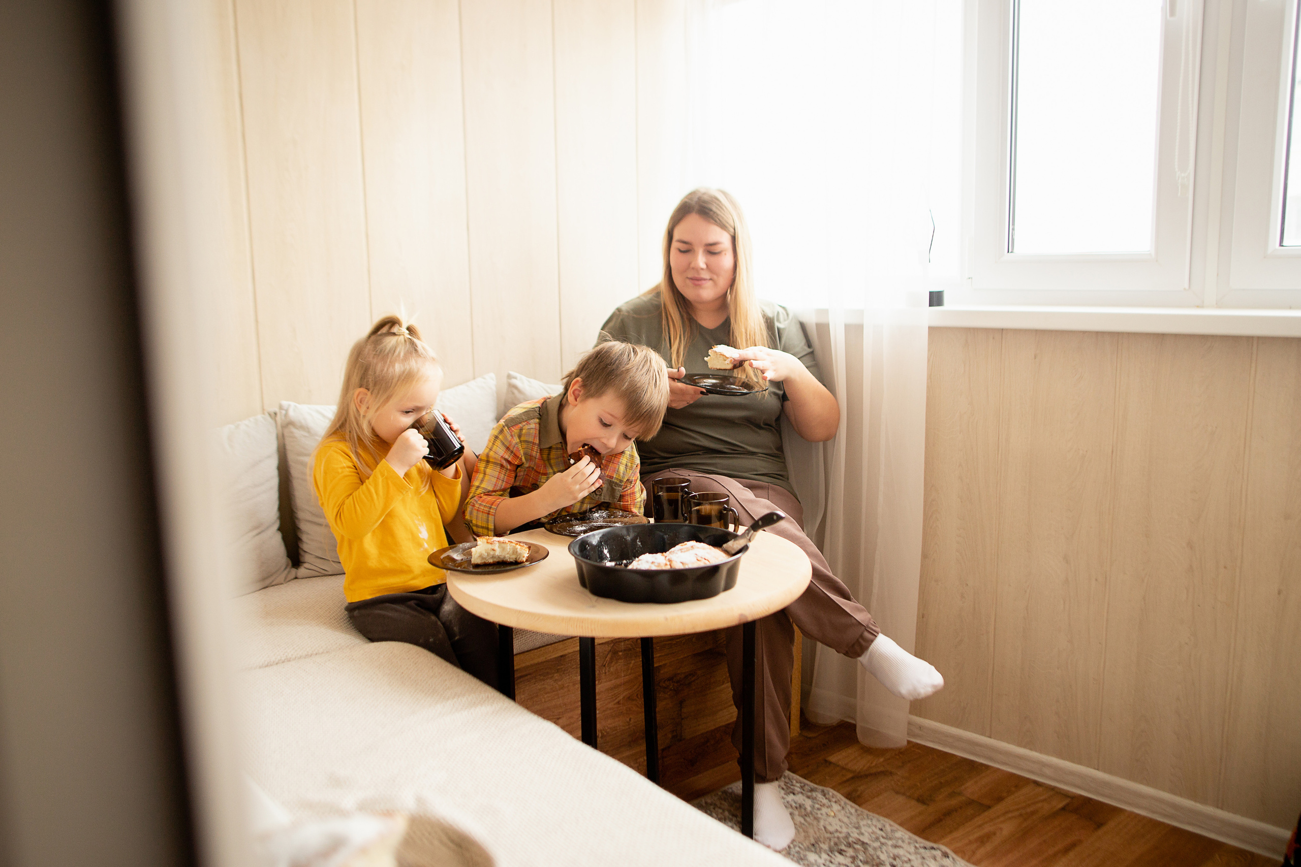 Анастасия, Ваня и Алёна. Семейный фотограф в Рязани Харламова Влада