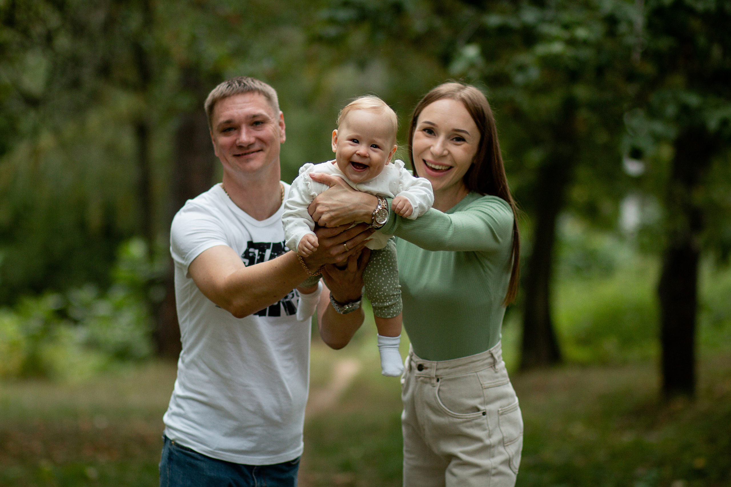 Анна, Вадим, Злата. Семейный фотограф в Рязани Харламова Влада