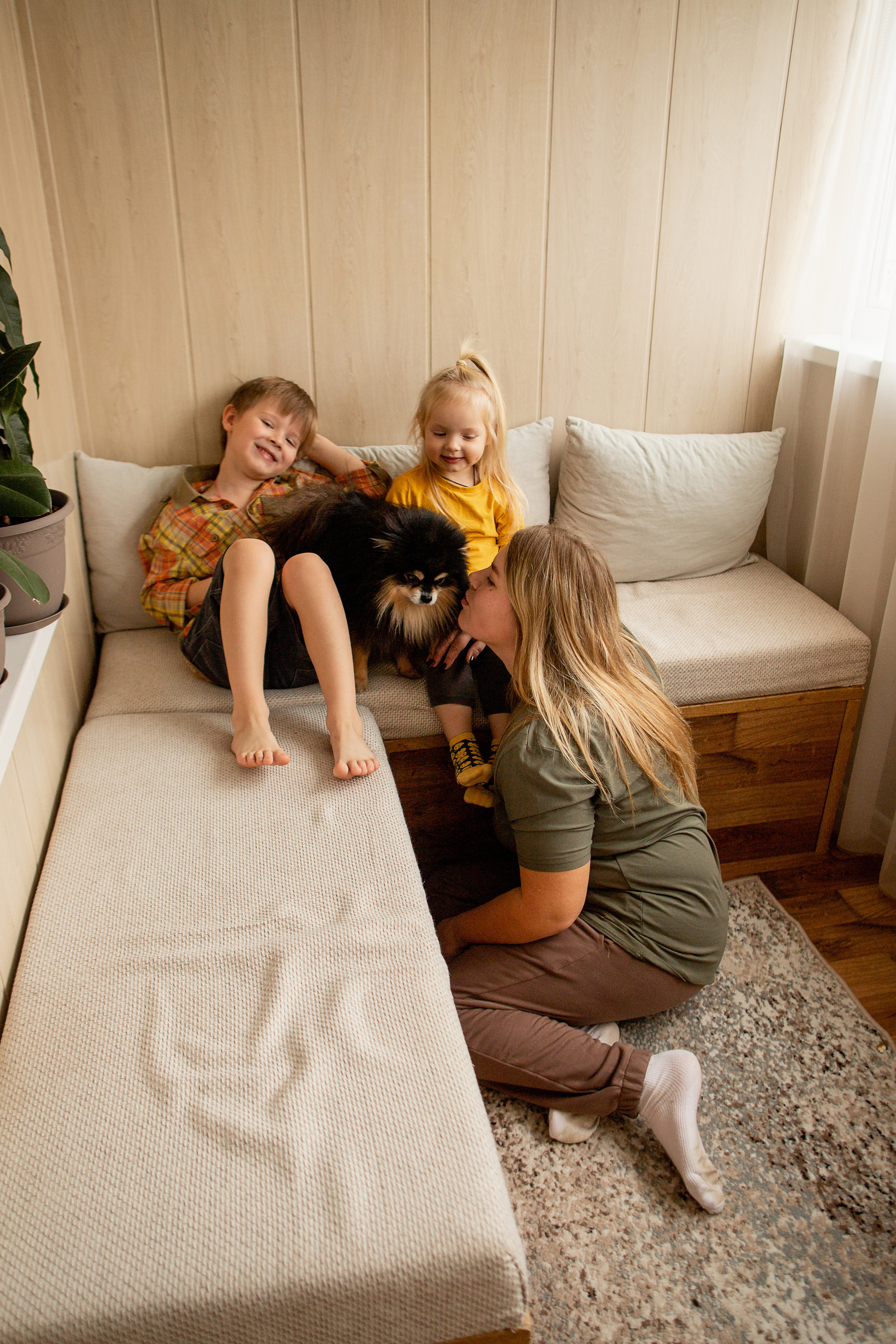 Анастасия, Ваня и Алёна. Семейный фотограф в Рязани Харламова Влада