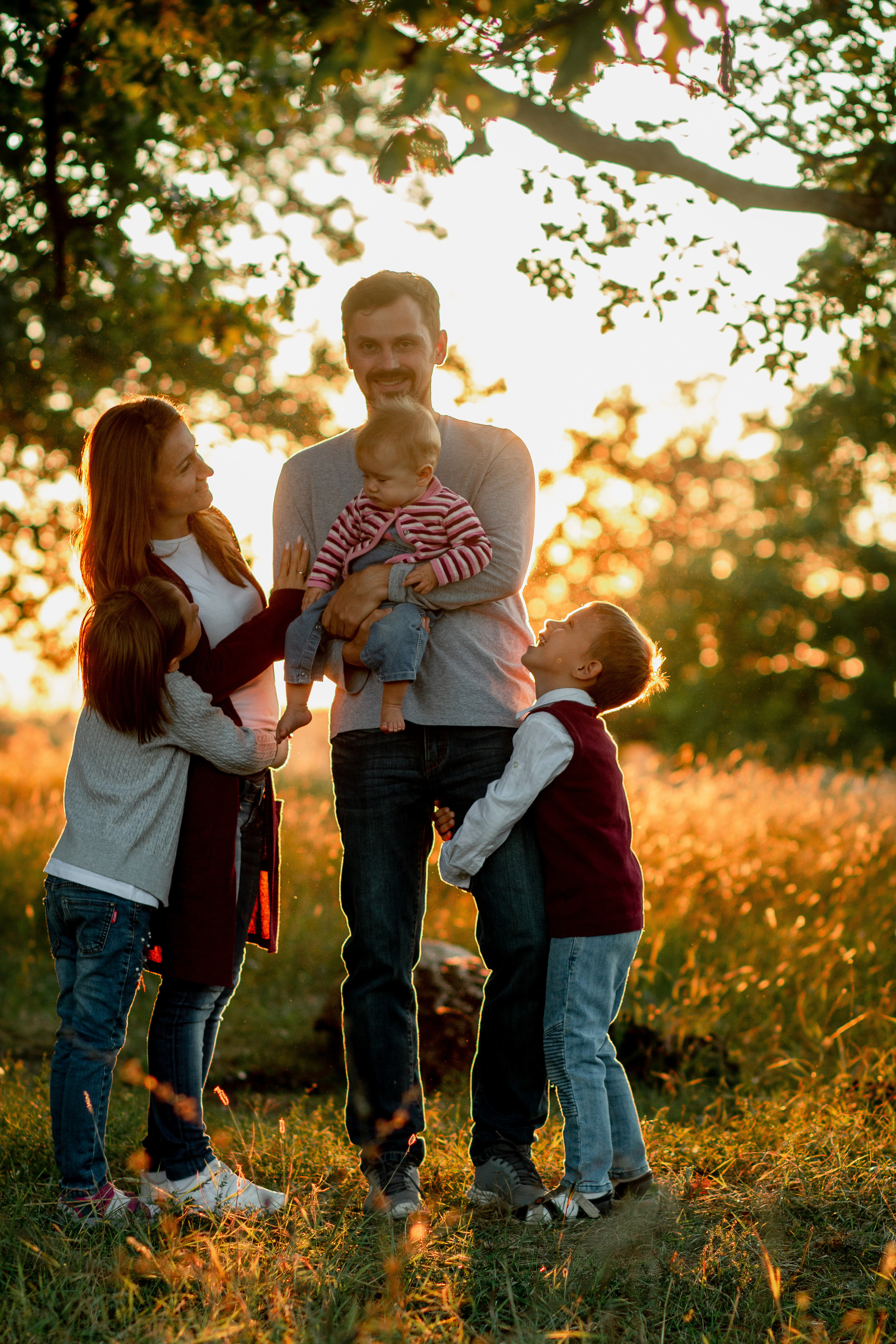 Коленки в Дубках. Семейный фотограф в Рязани Харламова Влада