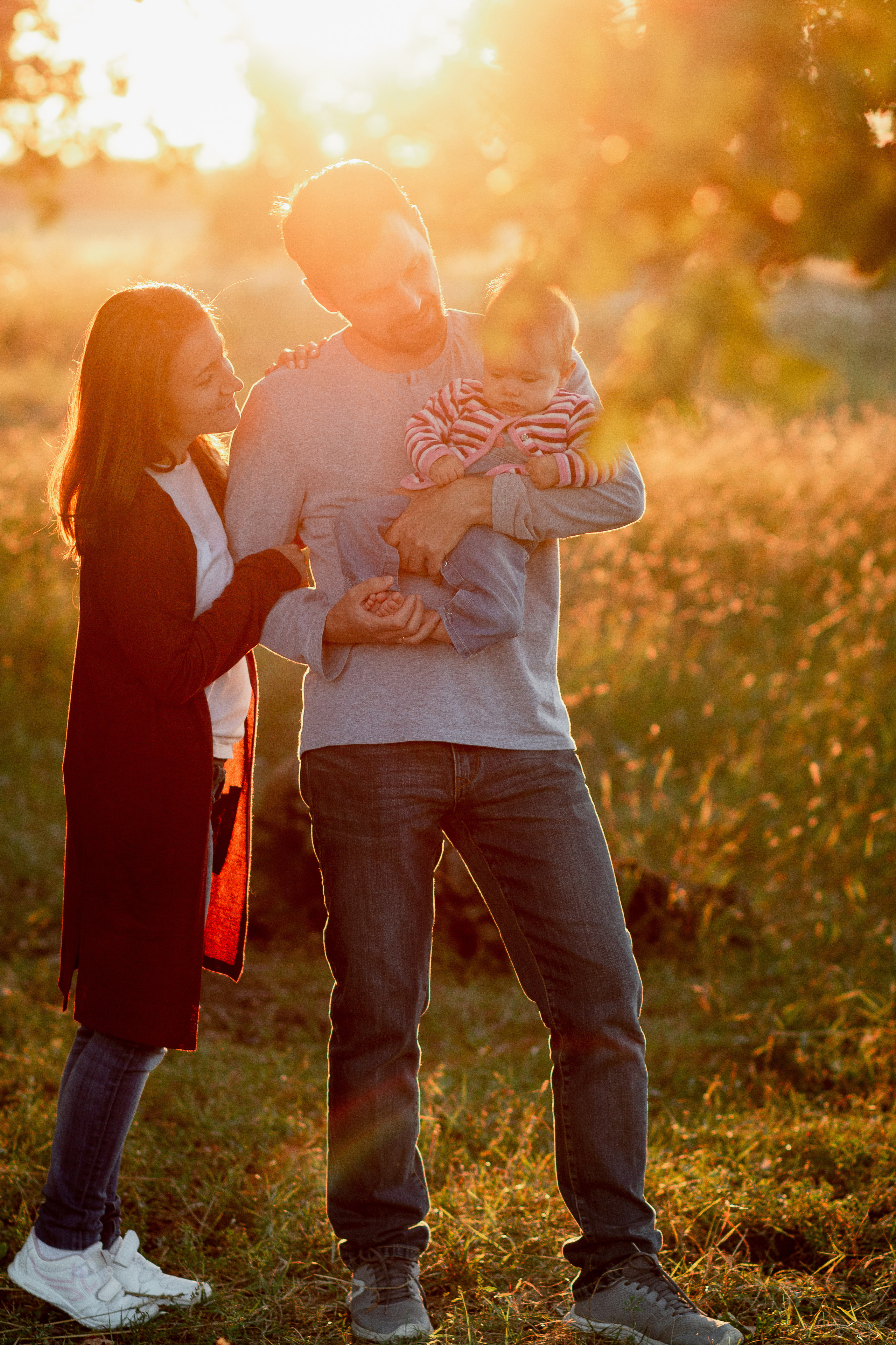 Коленки в Дубках. Семейный фотограф в Рязани Харламова Влада