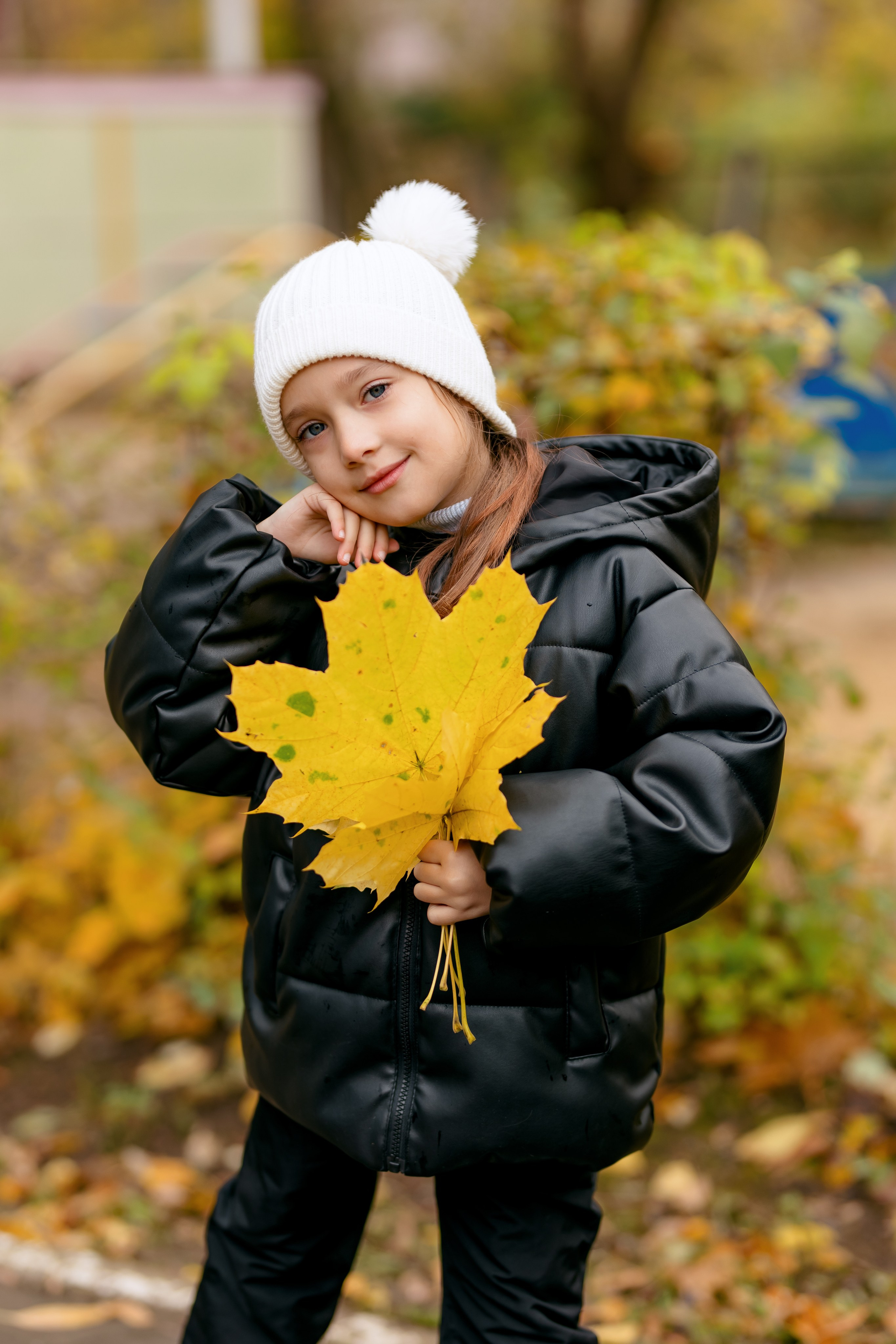 Осень в садике. Свадебный и семейный фотограф в Туле и области Маша Костина