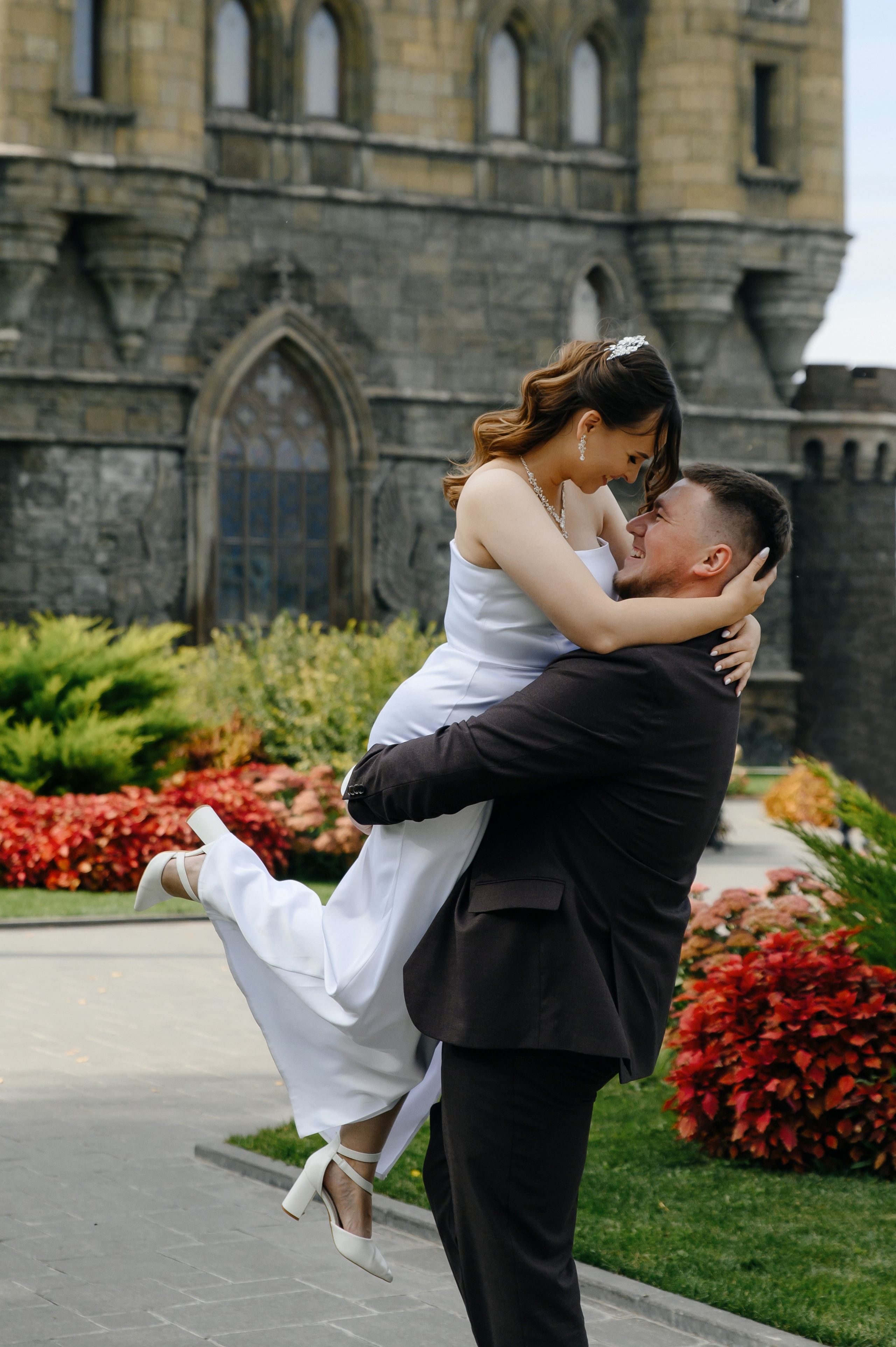 Свадебная фотосессия в замке Гарибальди