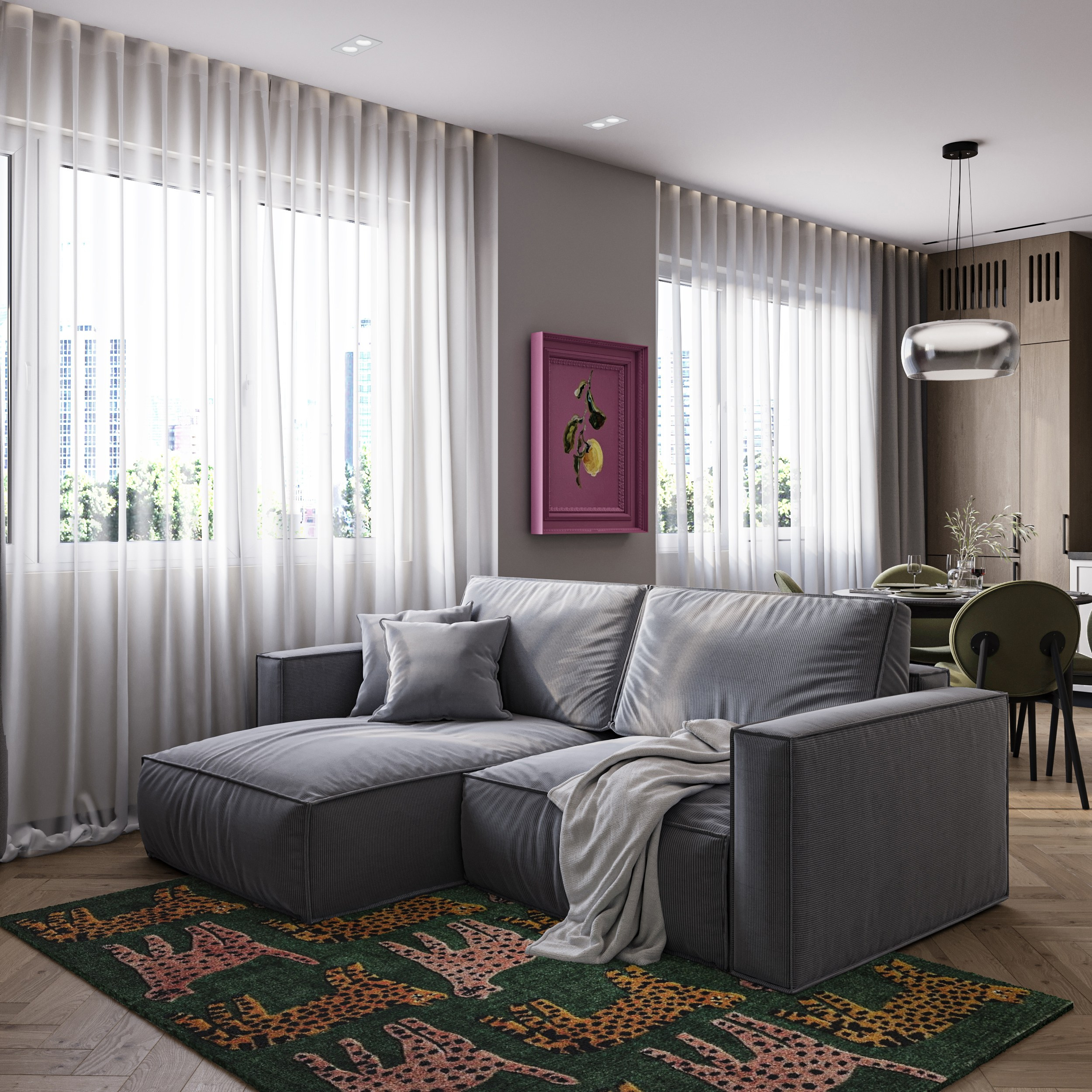 Квартира в ЖК Татьянин парк. Дизайнер интерьера Дарья Орлова