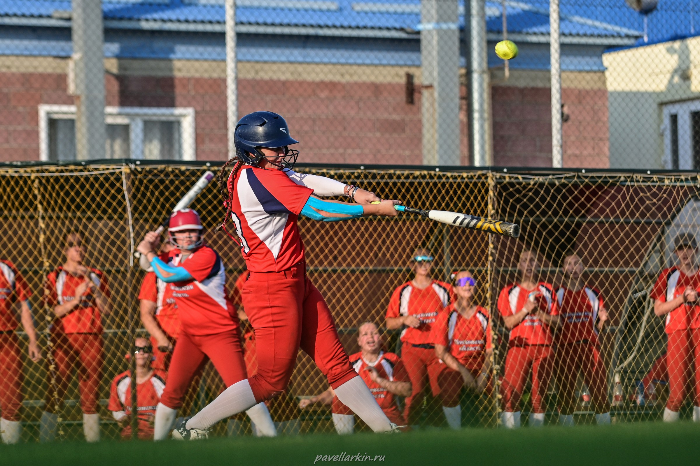 Софтбол: Финал юношеской спартакиады 2025 года. Спортивный фотограф, фотожурналист Павел Ларькин