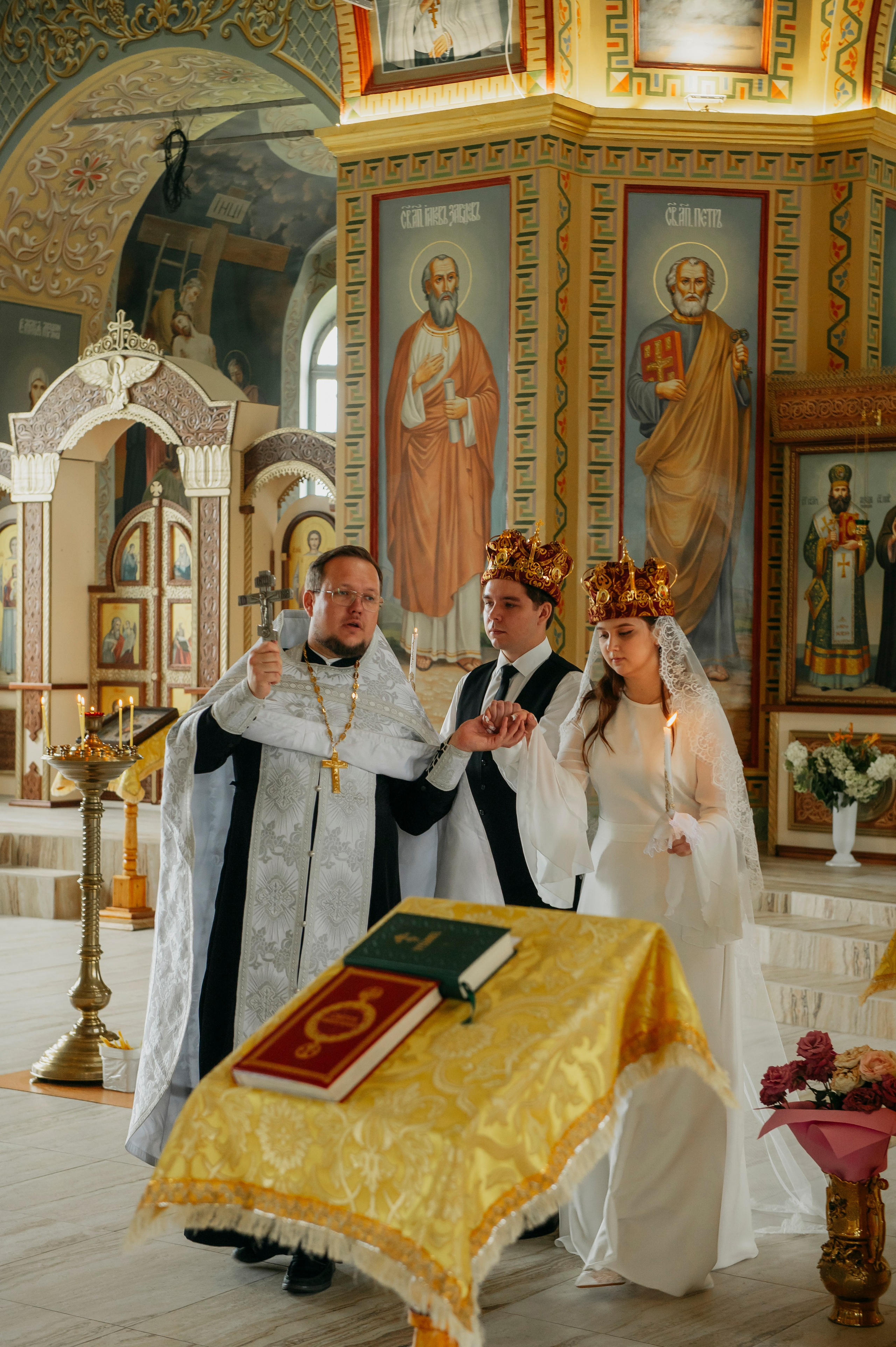 Таинство венчания. Фотограф Дарья Семина