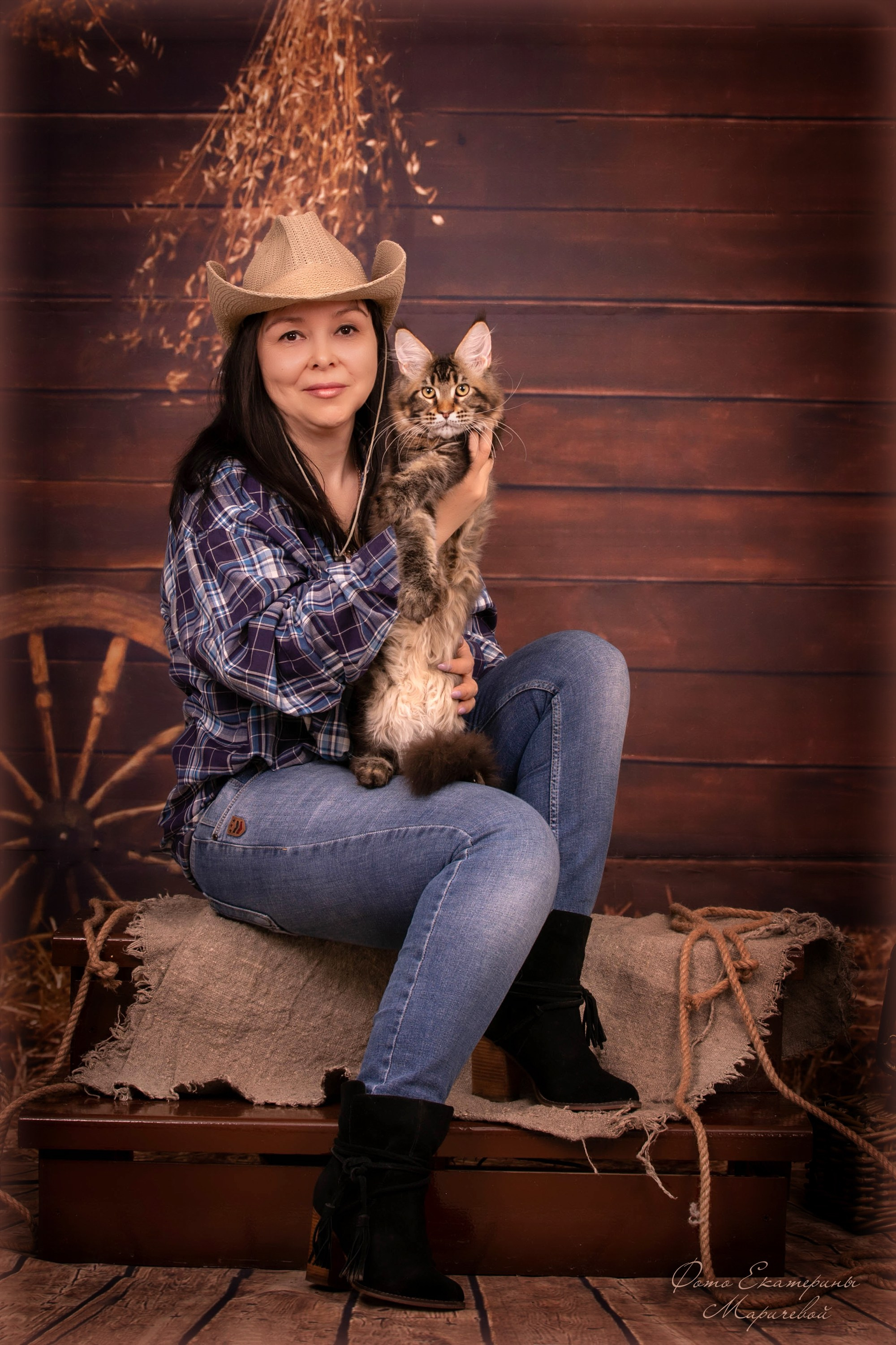 Тематические фоны с рисунком. Фотограф-анималист в Омске Екатерина Маричева