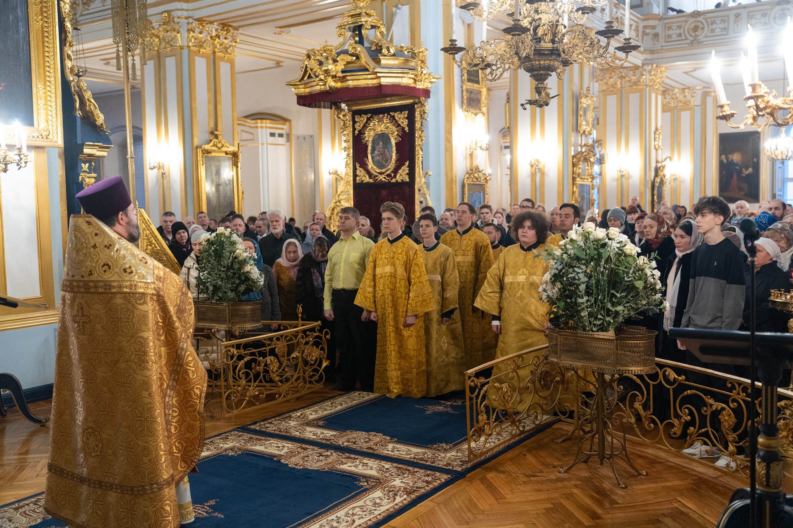 Неделя 29-я по Пятидесятнице, святых праотец. НИКОЛО-БОГОЯВЛЕНСКИЙ МОРСКОЙ СОБОР
