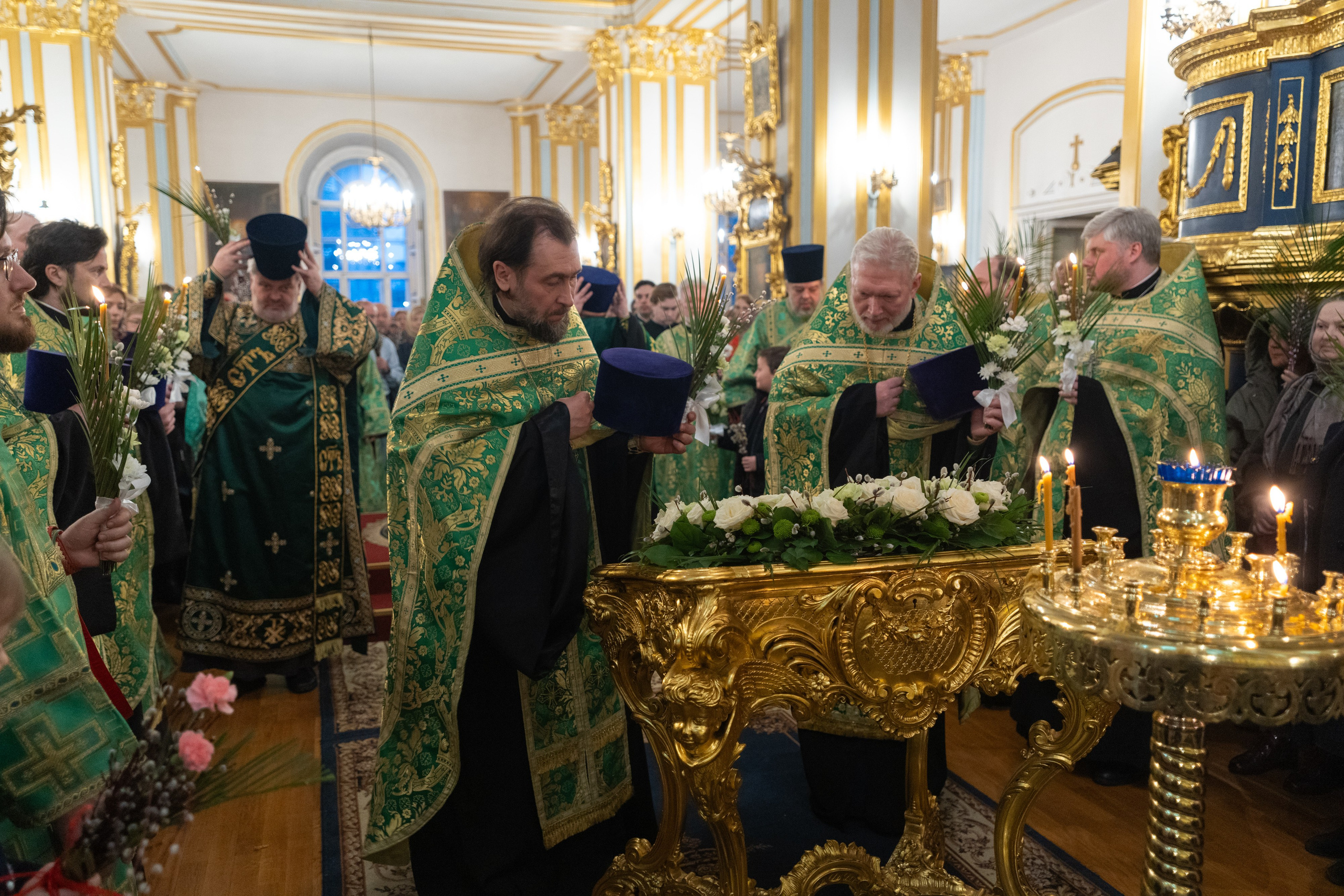 Суббота 6-й седмицы, ваий. Лазарева суббота. Воскрешение прав. Лазаря. НИКОЛО-БОГОЯВЛЕНСКИЙ МОРСКОЙ СОБОР