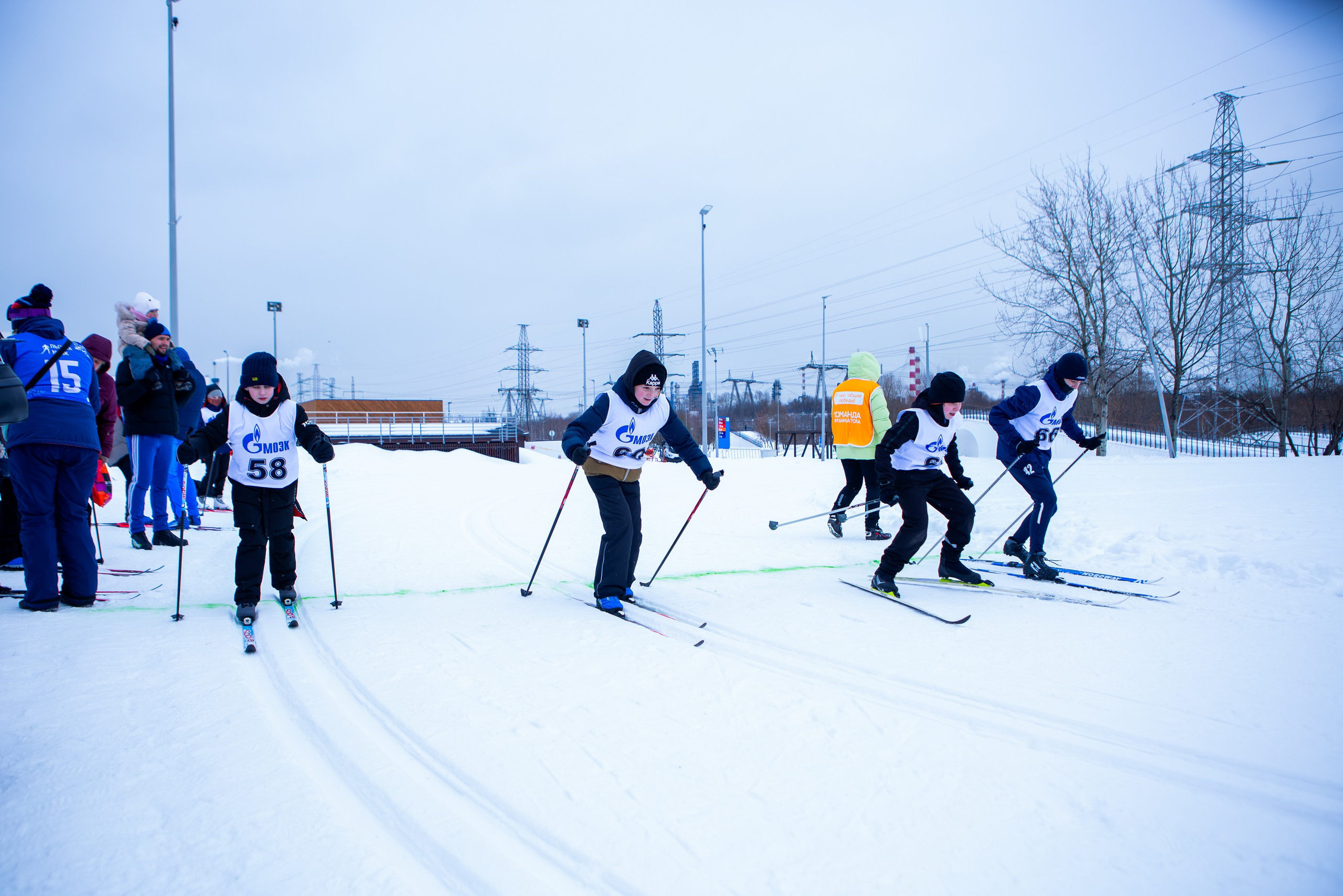 Лыжные гонки «Объединенные спортом». Репортажный, семейный, свадебный, портретный фотограф