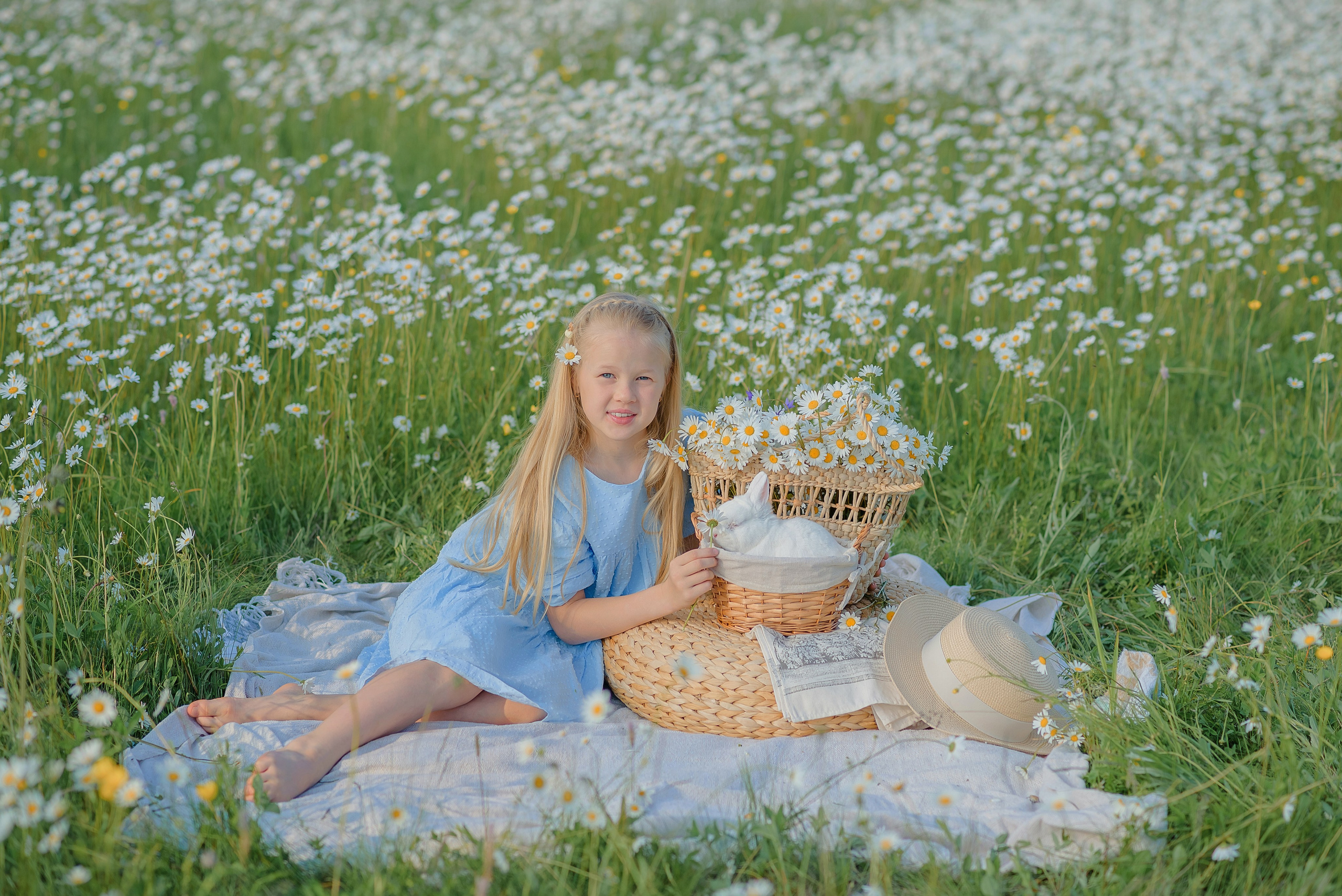 Ромашковое поле. Семейный фотограф в Рязани Мария Ермакова