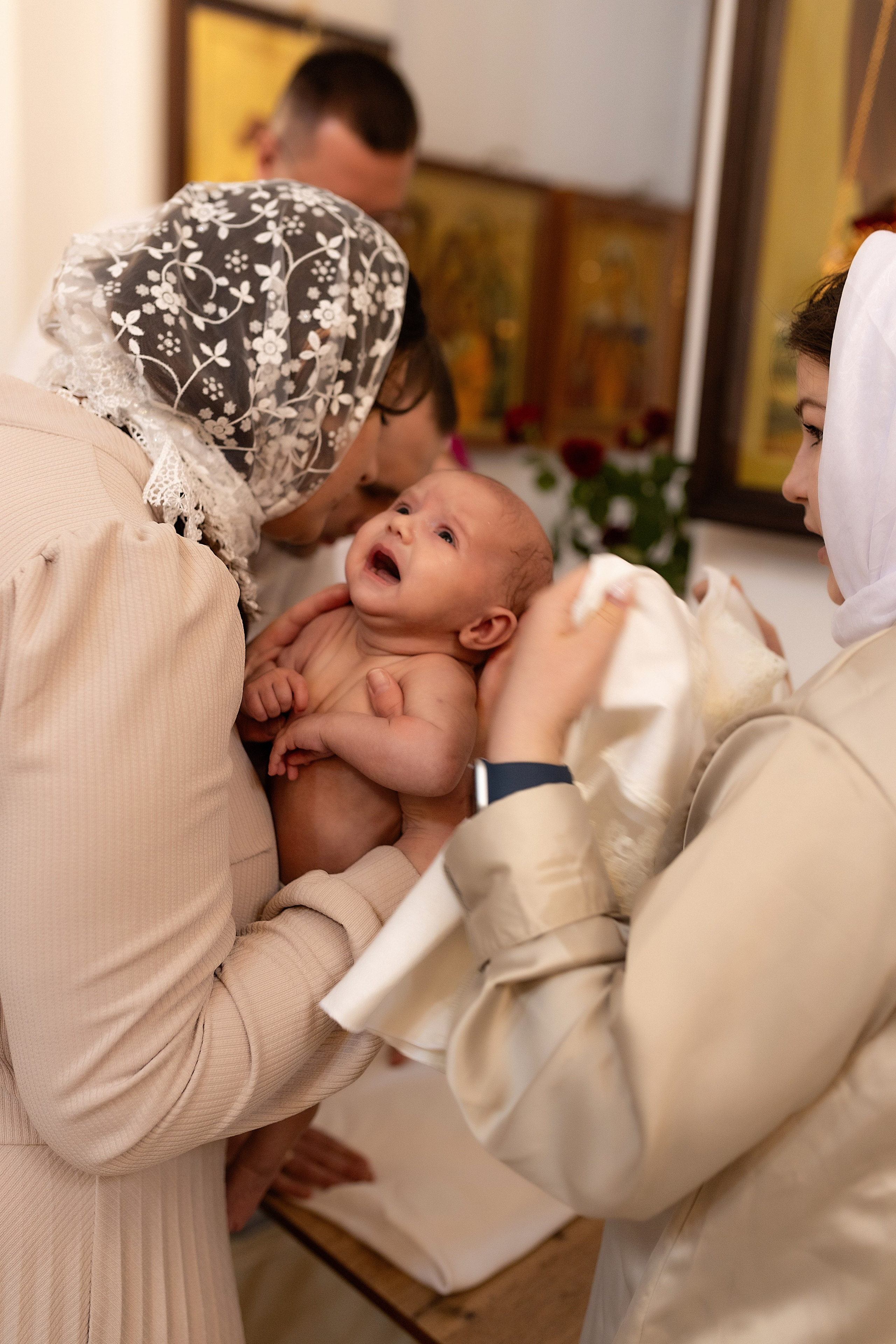Таинство крещения Алисы. Фотограф в Железнодорожном и Балашихе