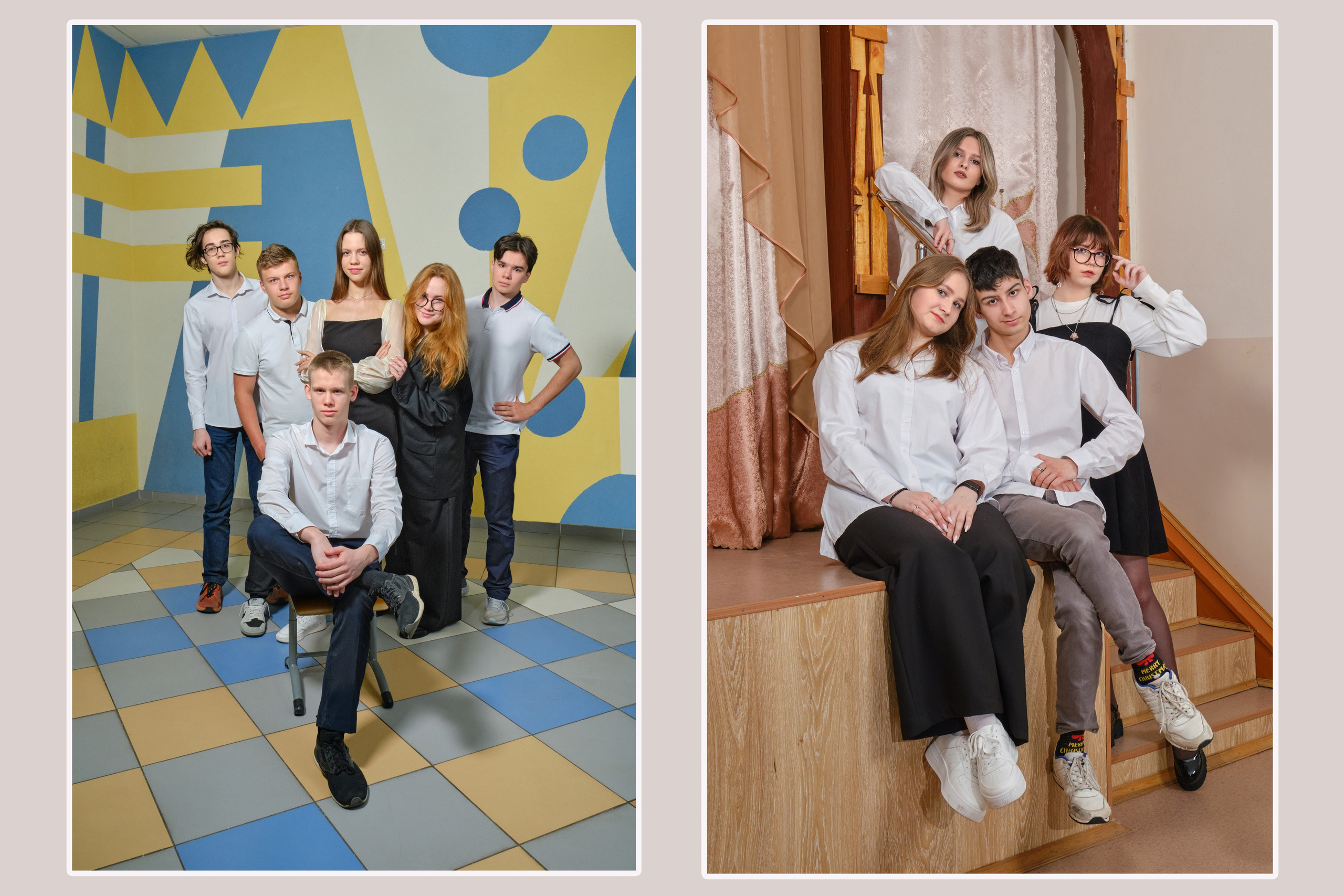 Выпускной альбом 9 класс. Фотосессия класса для фотоальбома