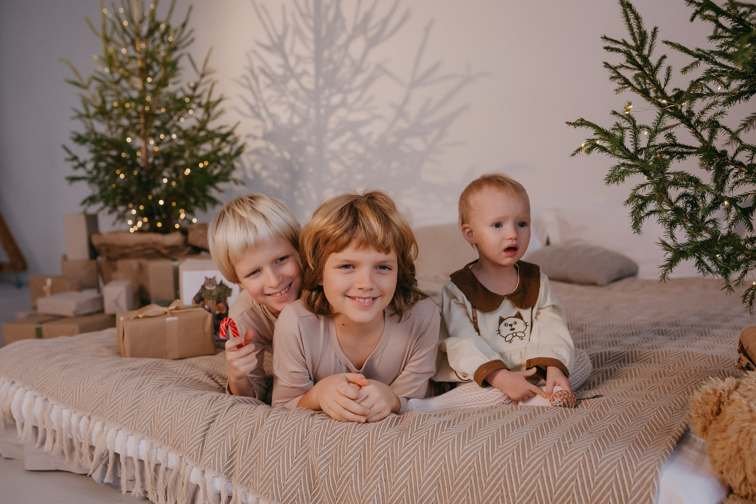 Женя и Лёша +4 Новогодняя. Семейный фотограф в Сургуте