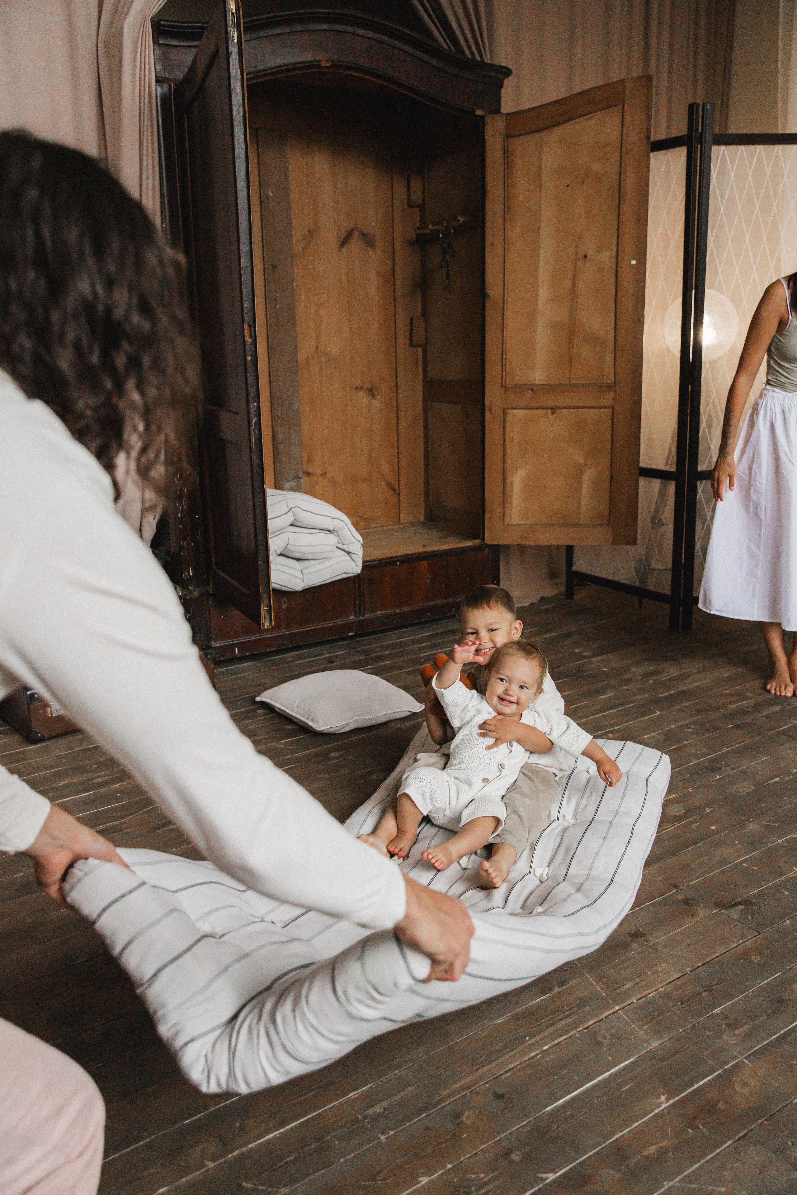 Анна, Григорий и детки. Фотограф Анастасия Петрова