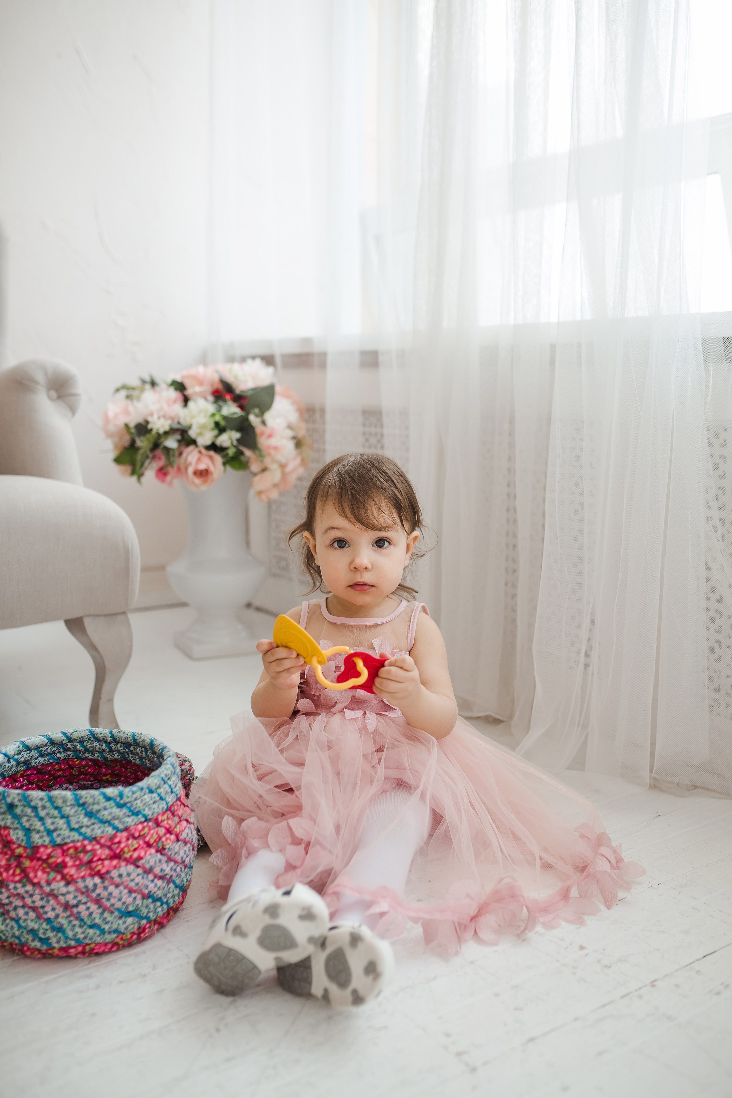 Сашеньке 2 года. Фотограф на Крещение, семейный фотограф в Москве