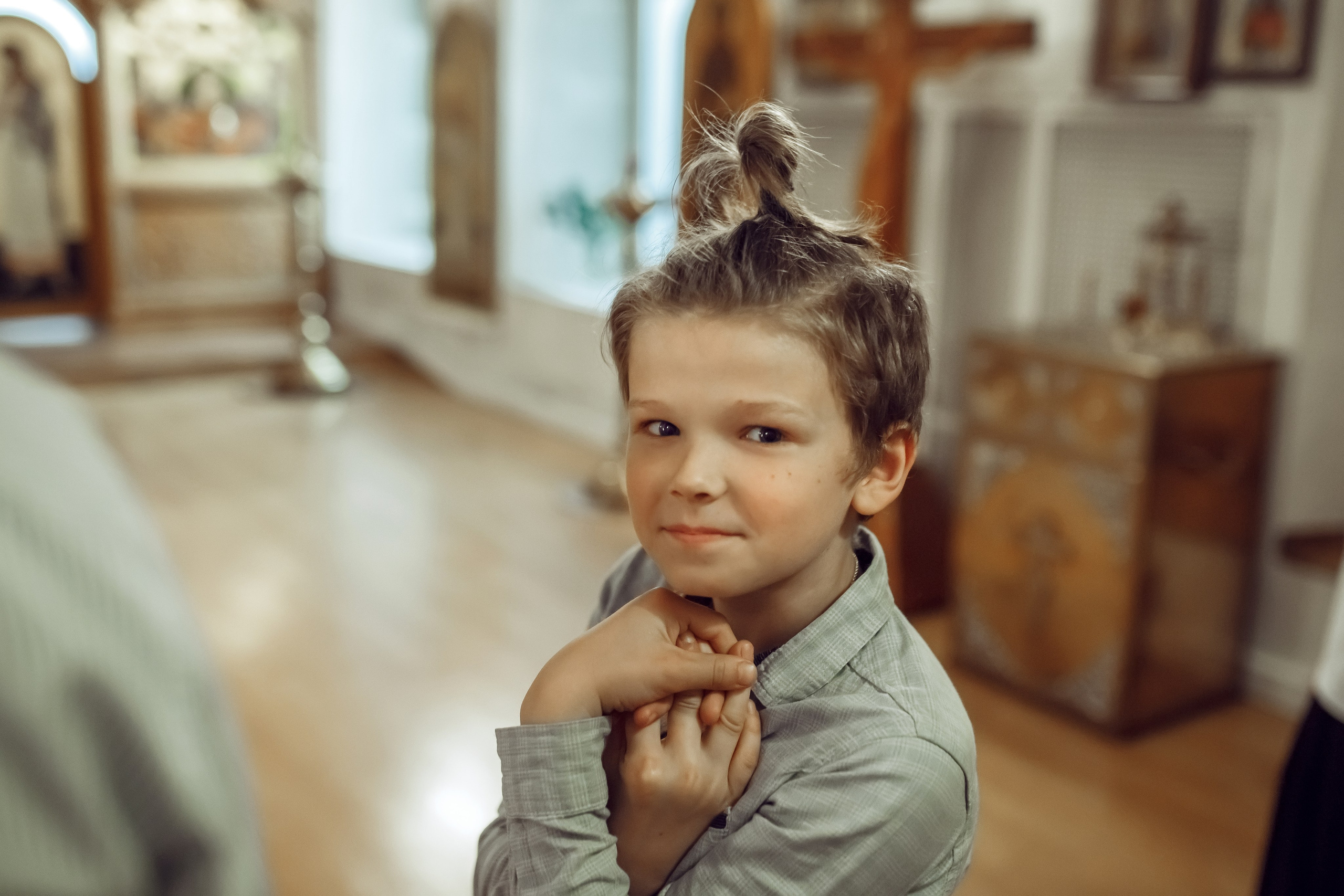 Крещение Александры. Фотограф на Крещение, семейный фотограф в Москве